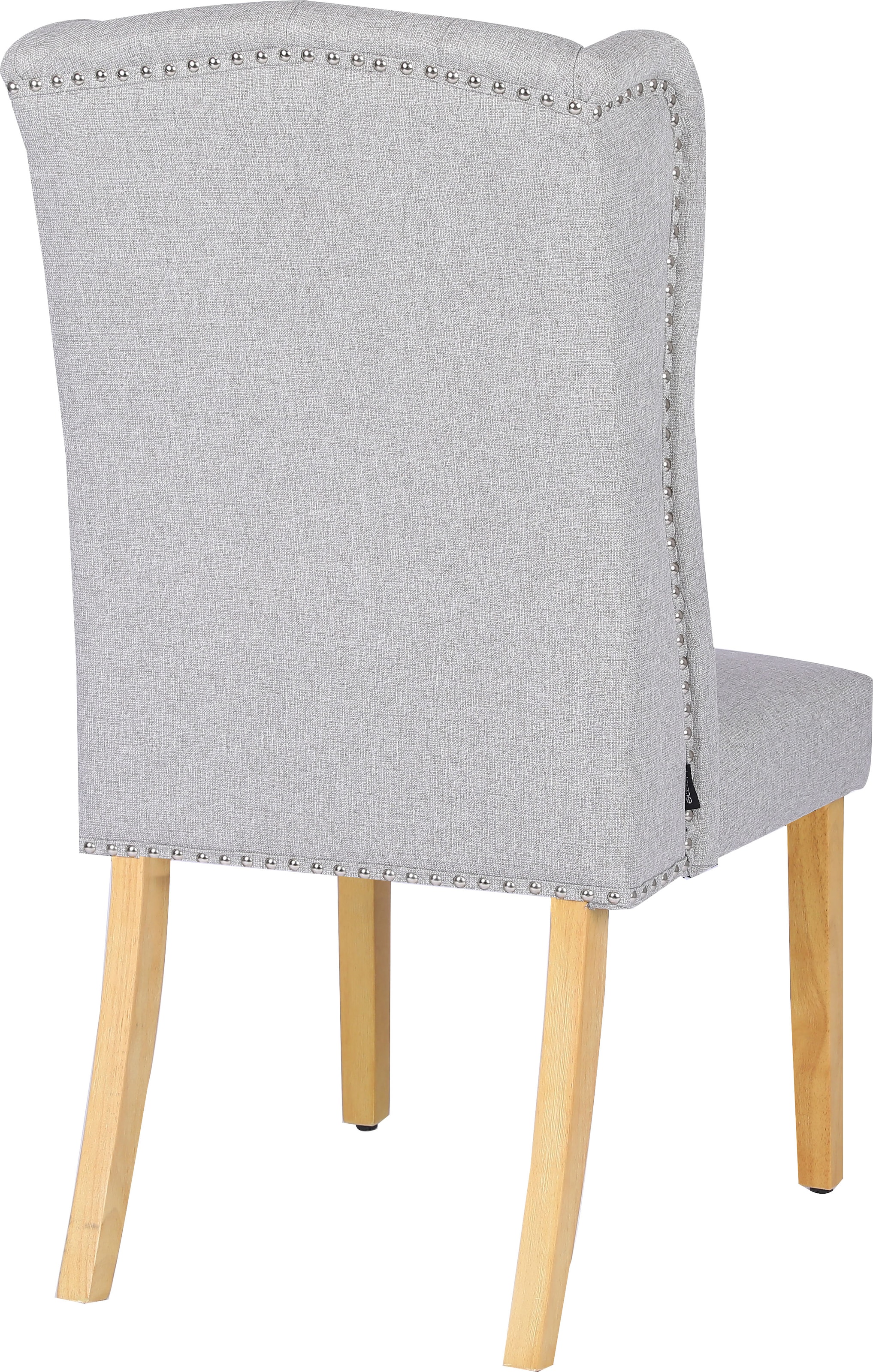 Home affaire Esszimmerstuhl »Liao, TOPSELLER!, 2er-Set«, (Set), pflegeleichter Webstoff Bezug, Knopfheftung, Sitzhöhe ca. 50 cm