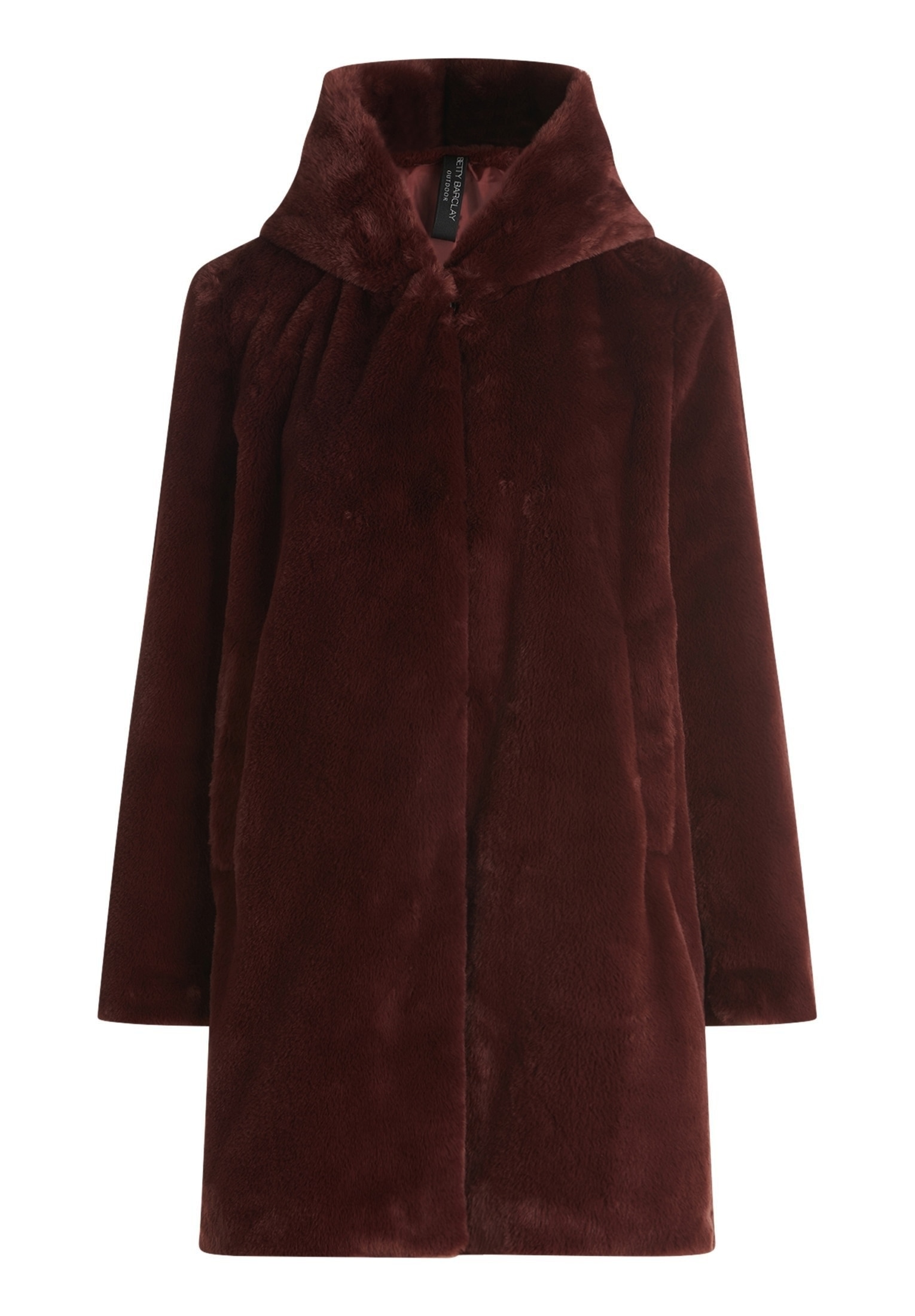 Betty Barclay Plüschjacke »Plüschjacke mit Kapuze«