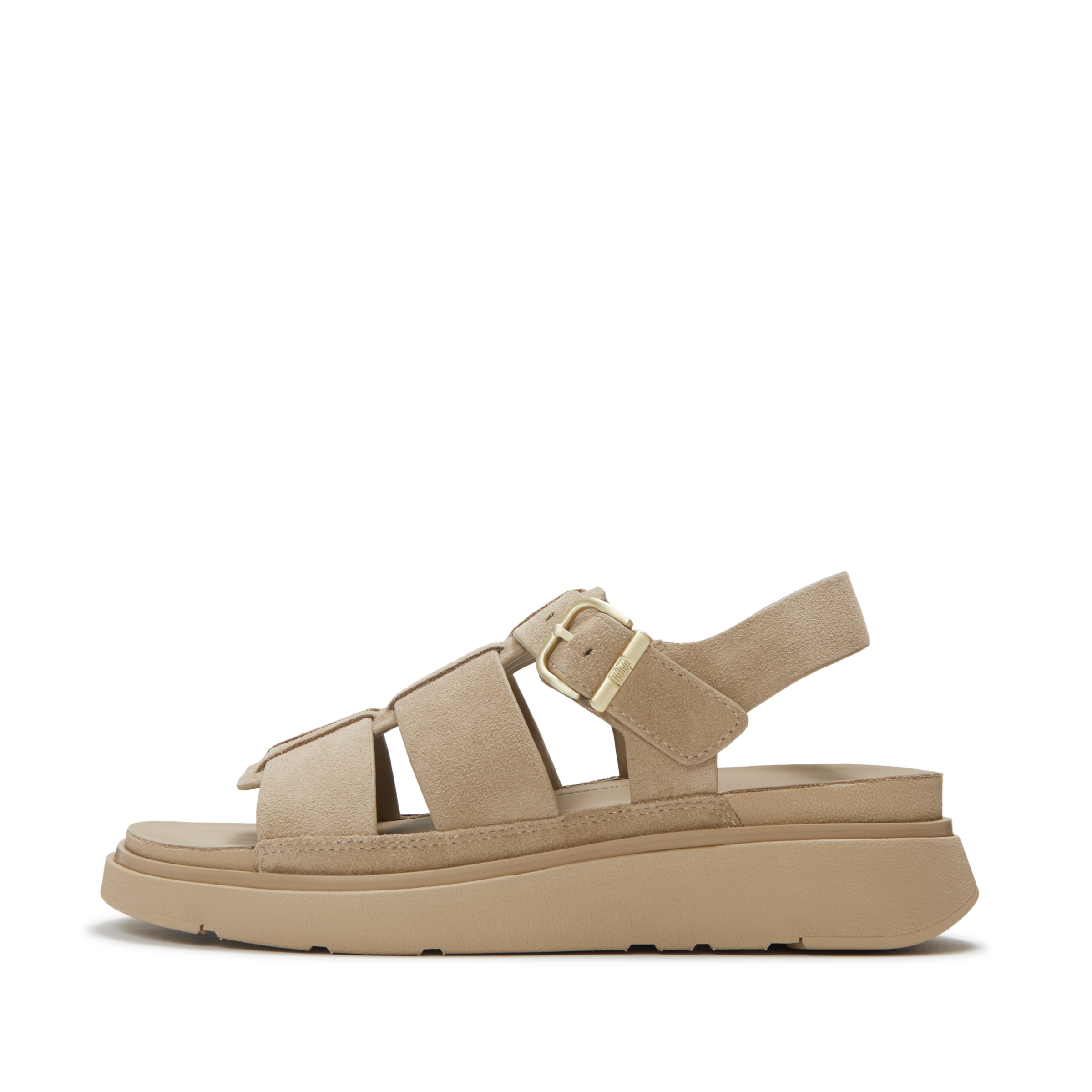 Fitflop Riemchensandale »GEN-FF SUEDE FISHERMAN SANDALS«  Sommerschuh, Sandalette mit verstellbarem Riemchen