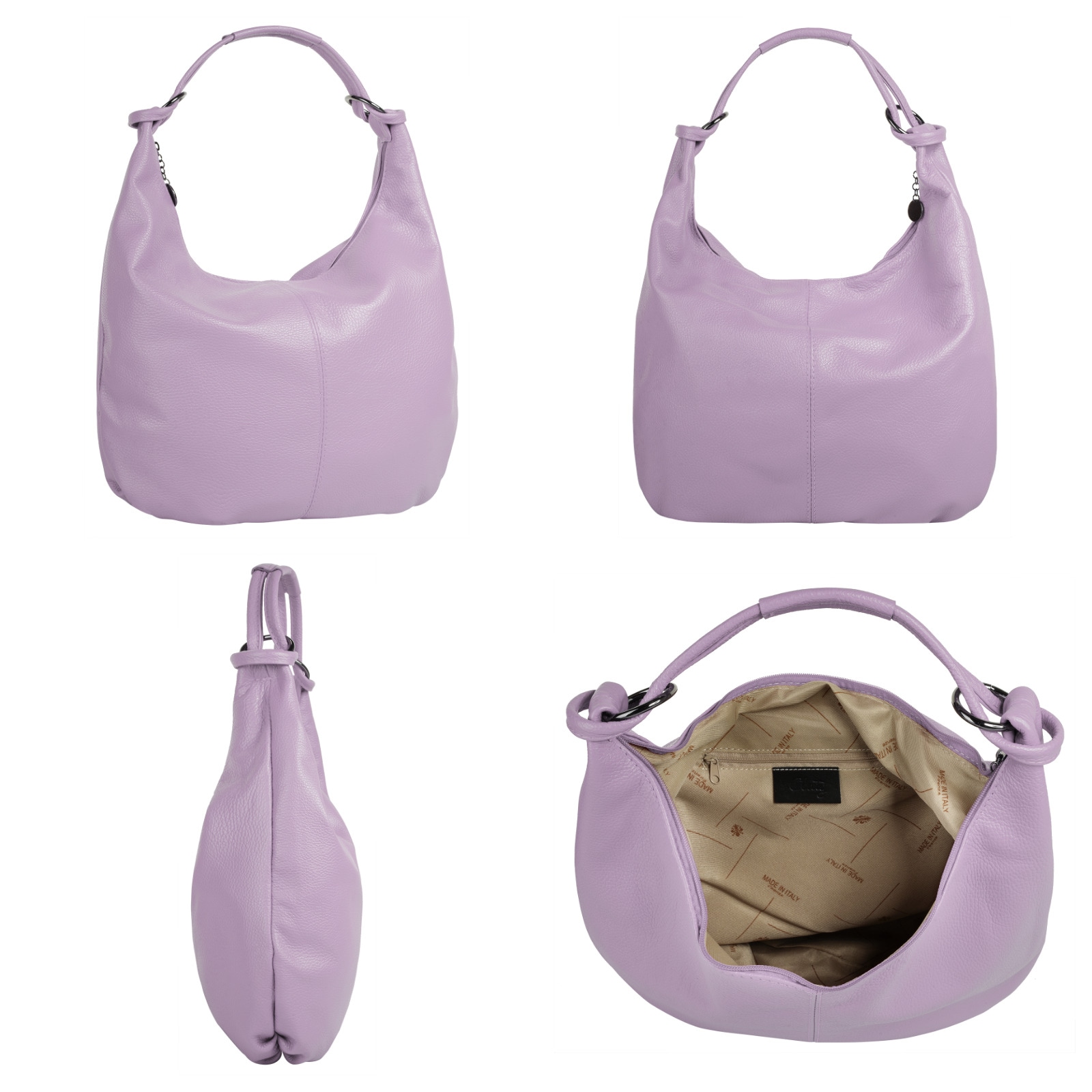 Cluty Shopper, echt Leder, Made in Italy