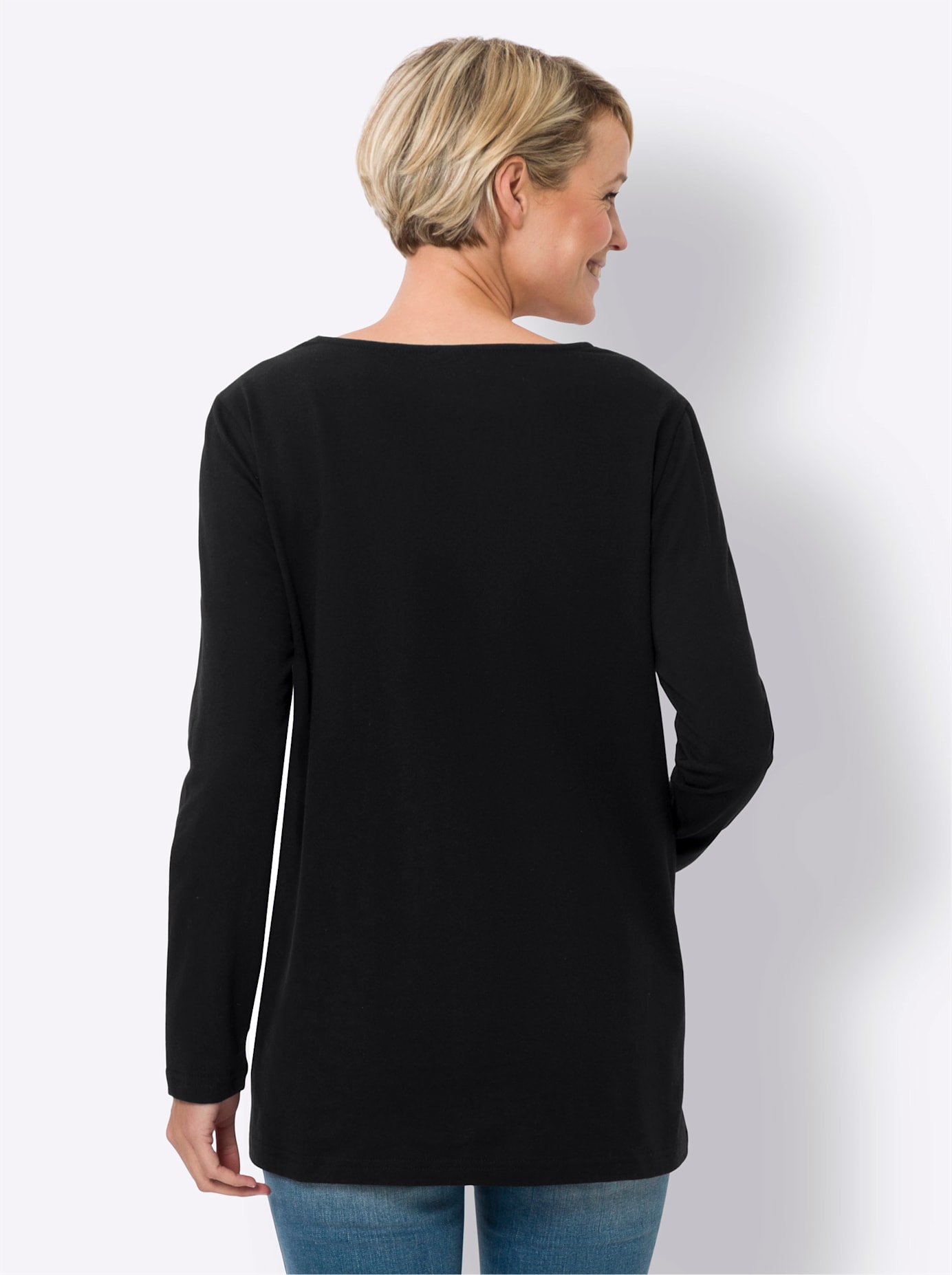 Classic Basics Langarmshirt »Longshirt«, (1 tlg.)