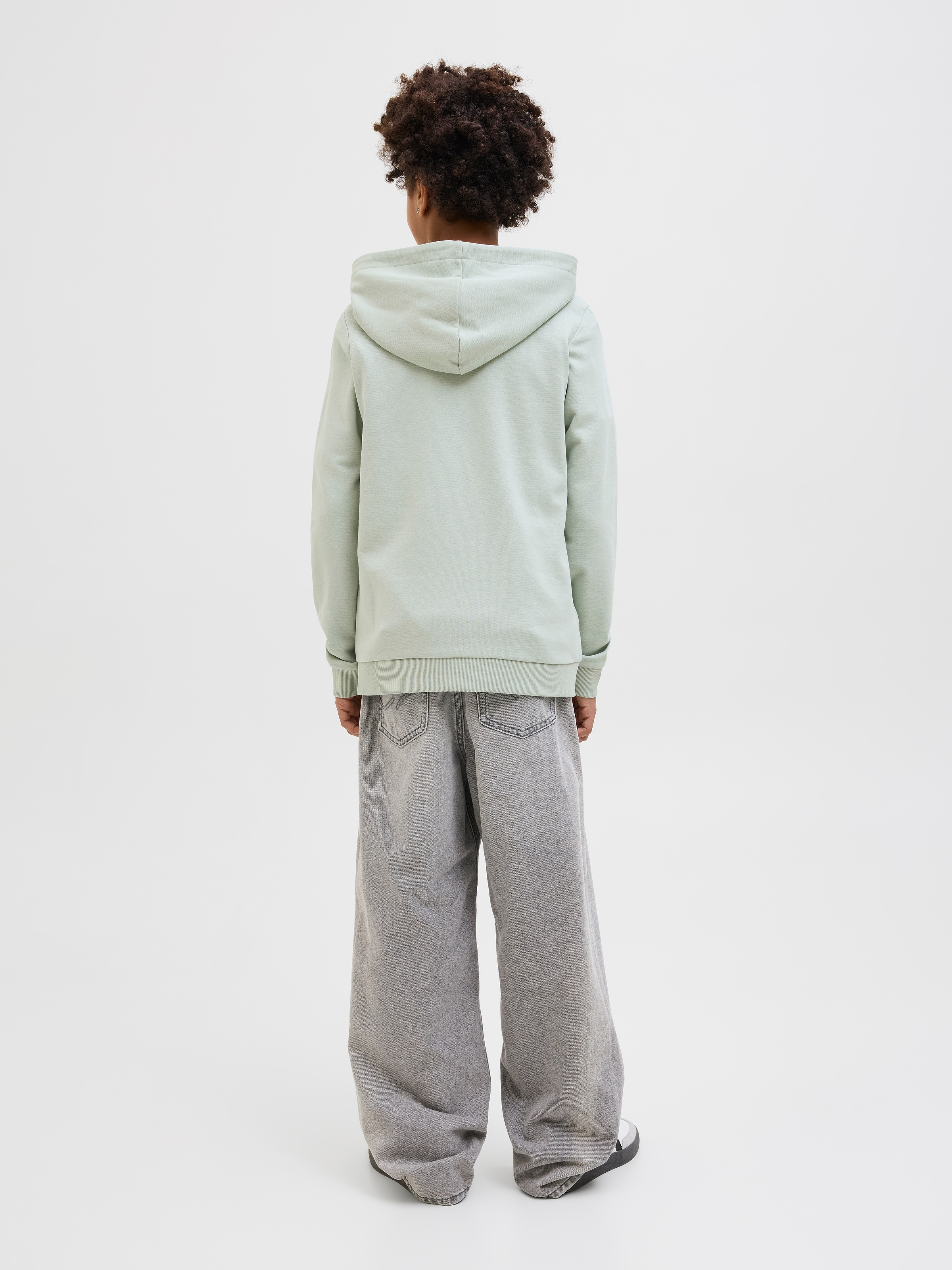 Jack & Jones Junior Hoodie »JCOLOGAN SS24 PRINT SWEAT HOOD SN JNR«