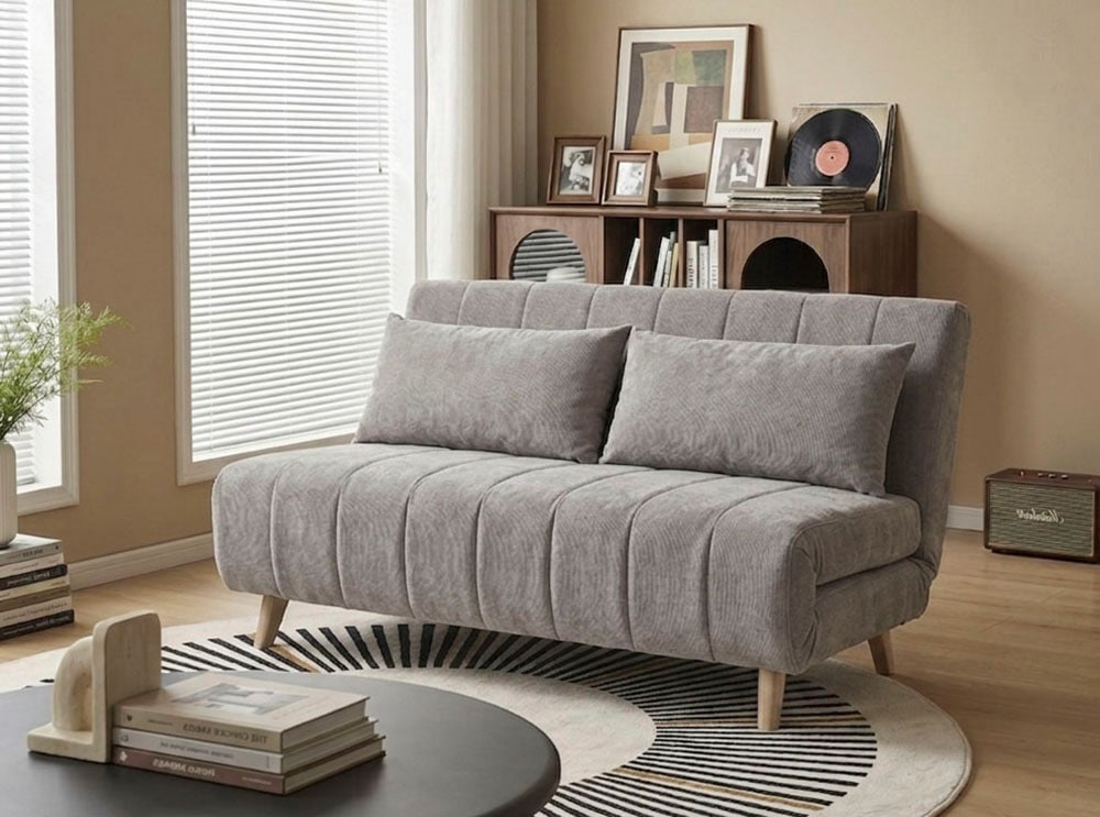 OTTO home Schlafsofa »FANNSEY 140 cm -2-Sitzer, verstellbare Rückenlehne« Verstellbare Rückenlehne und Sofa mit Bettfunktion