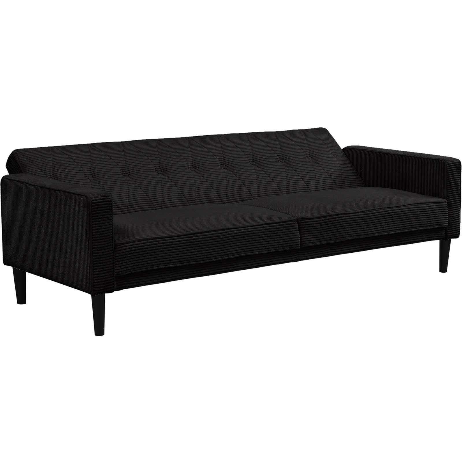 Dorel Home 3-Sitzer »Avon«, Schlafsofa 213cm, Bettfunktion (110/190cm), trendiger Cord o. Webstoff