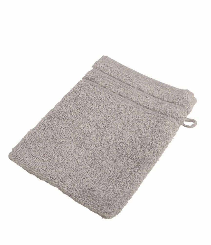 Wewo Fashion Waschhandschuh »9518W« saugstark in grau, Größe B/L: 16 cm x 21 cm