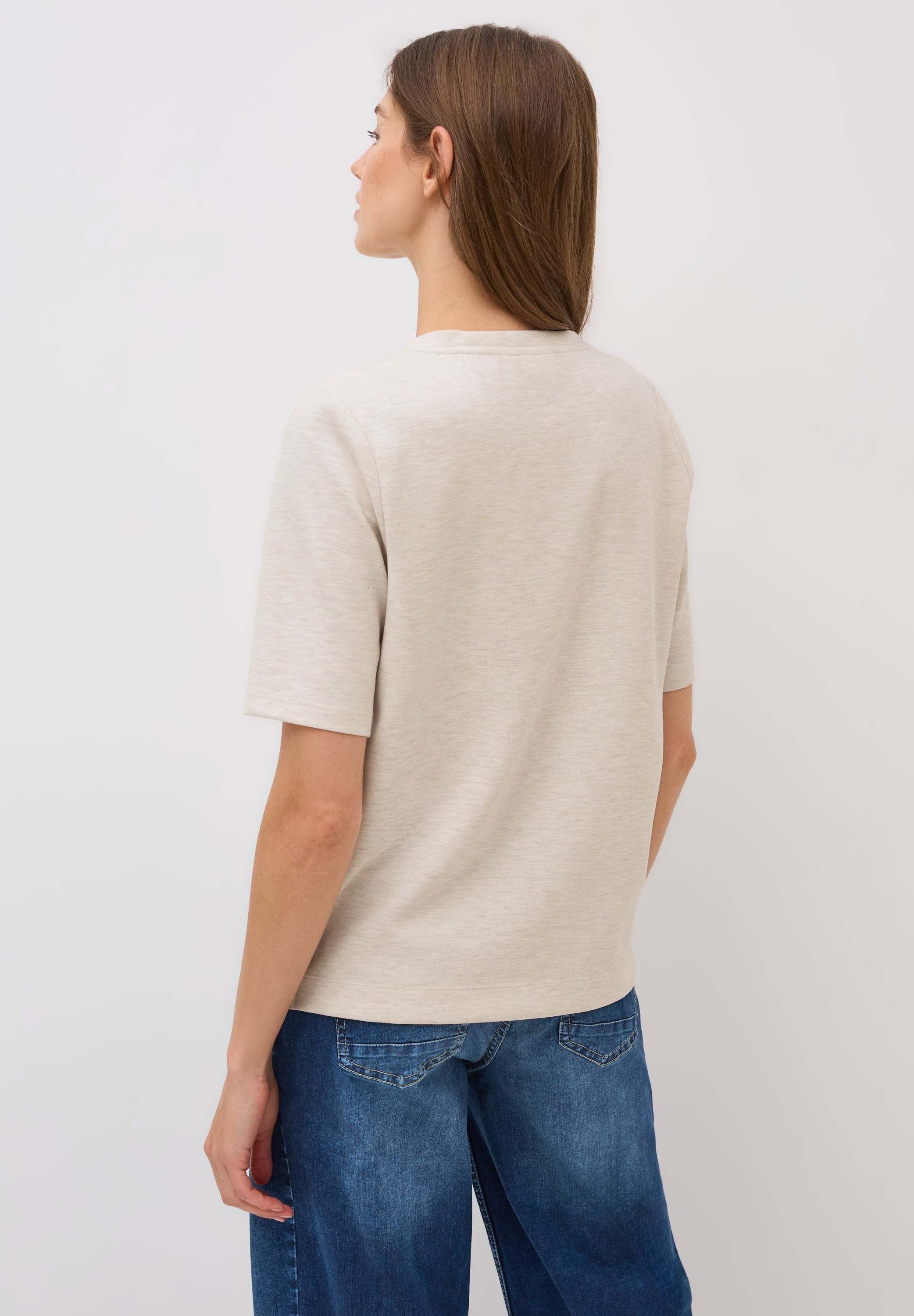 Cecil Sweatshirt, kurzarm, mit Rundhals