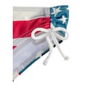 Homeboy Triangel-Bikini, im Design der USA-Flagge