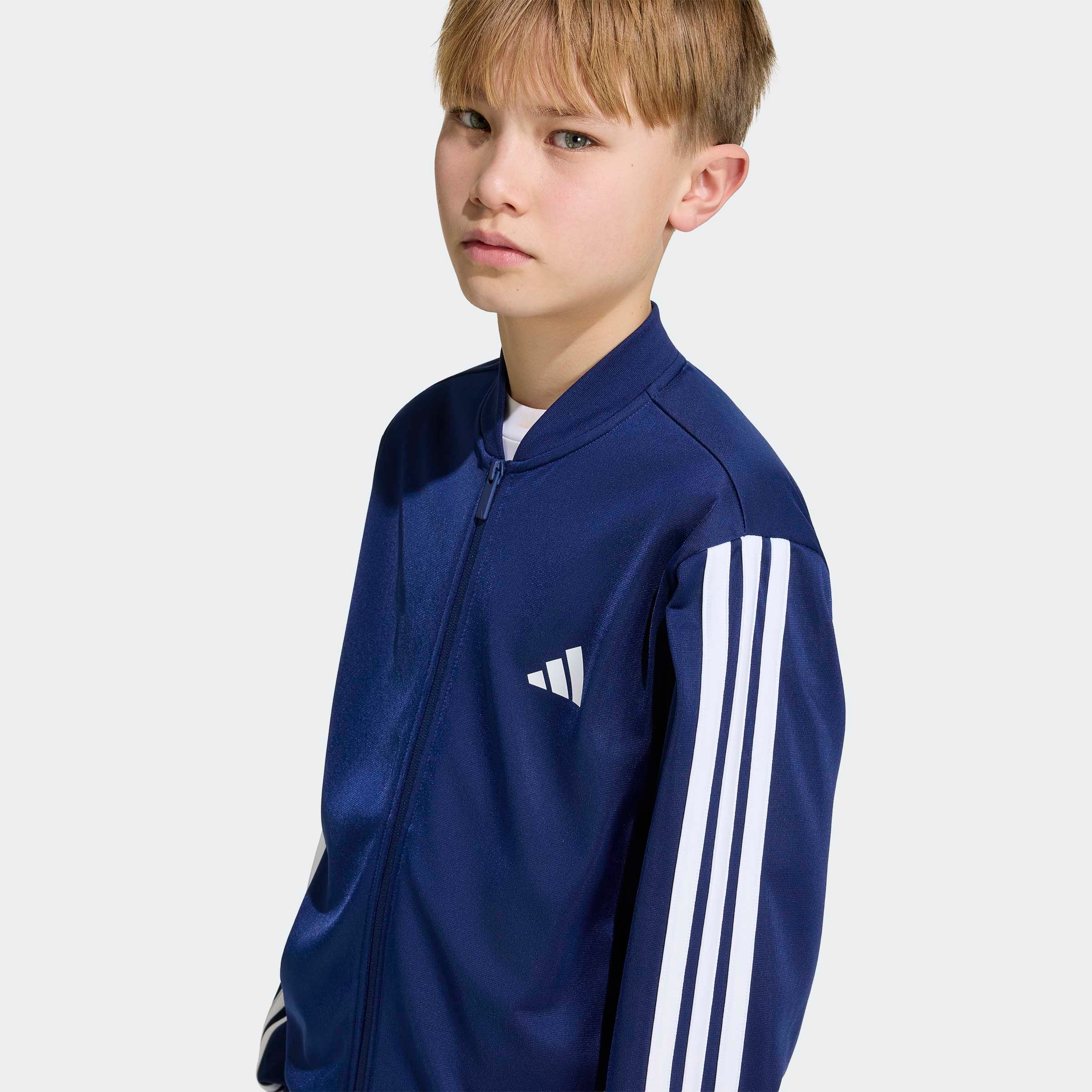adidas Sportswear Outdoorjacke »ESSENTIALS CLIMACOOL TRACK« für Kinder, mit Reißverschluss, aus Polyester