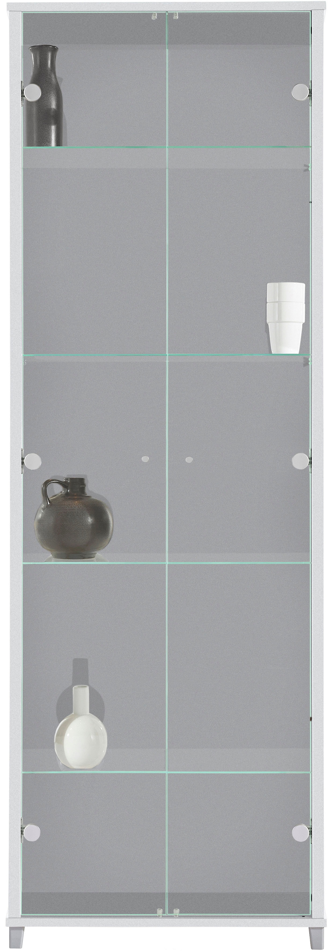 fif möbel Vitrine »OPTIMA«, Standvitrine, Vitrinenschrank, Glasvitrine, Sammlervitrine