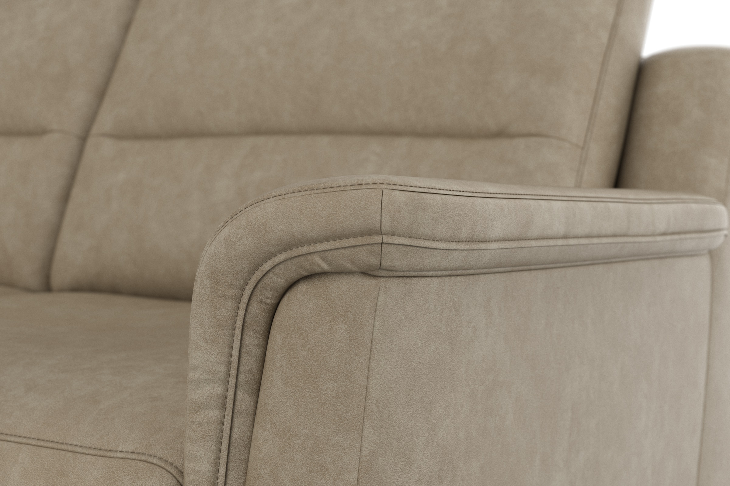 sit&more Ecksofa »Farö L-Form«, inklusive Federkern, wahlweise mit Bettfunktion und Bettkasten