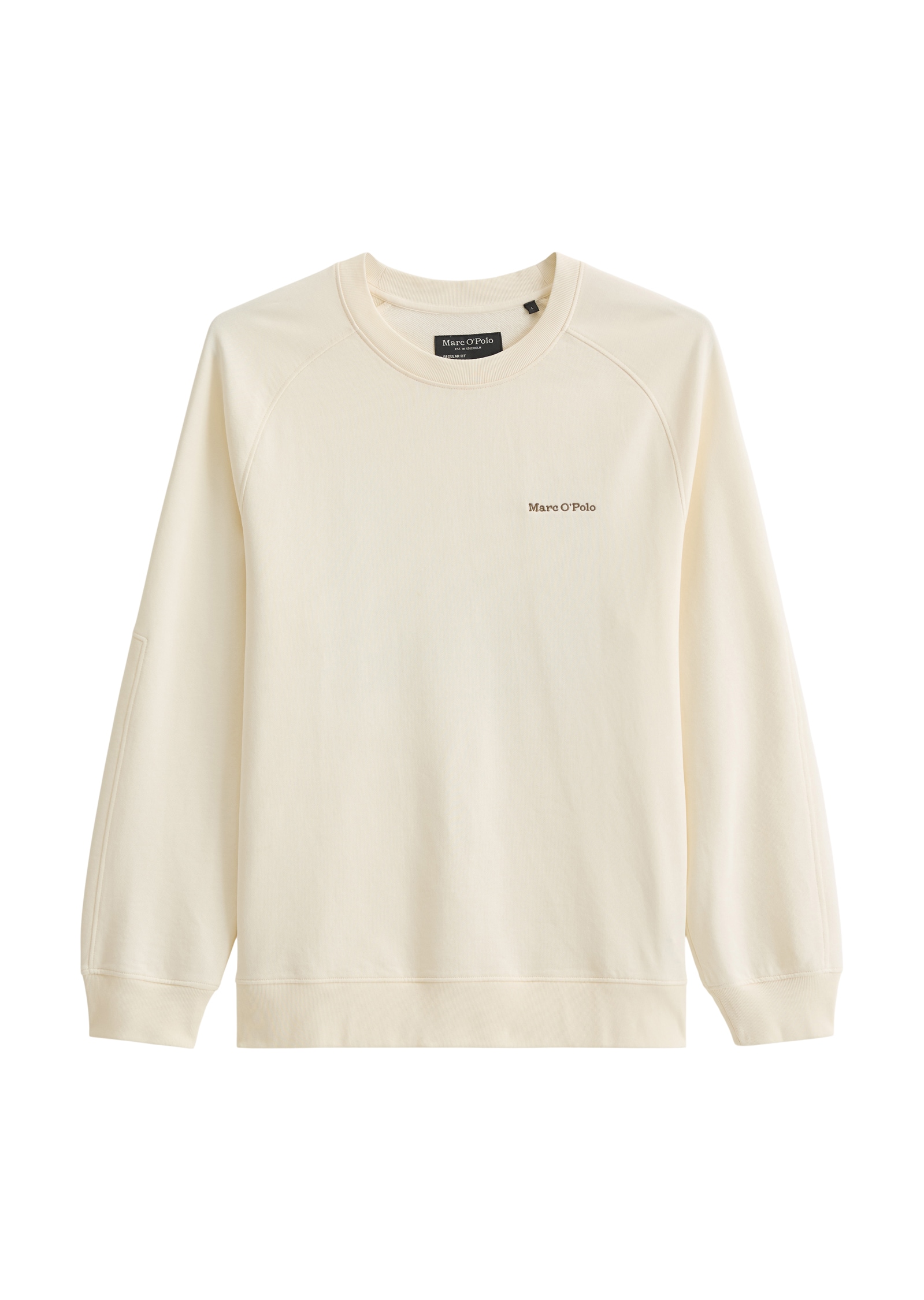 Marc O'Polo Sweatshirt, Rundhalsausschnitt, regular fit, Rückendruck