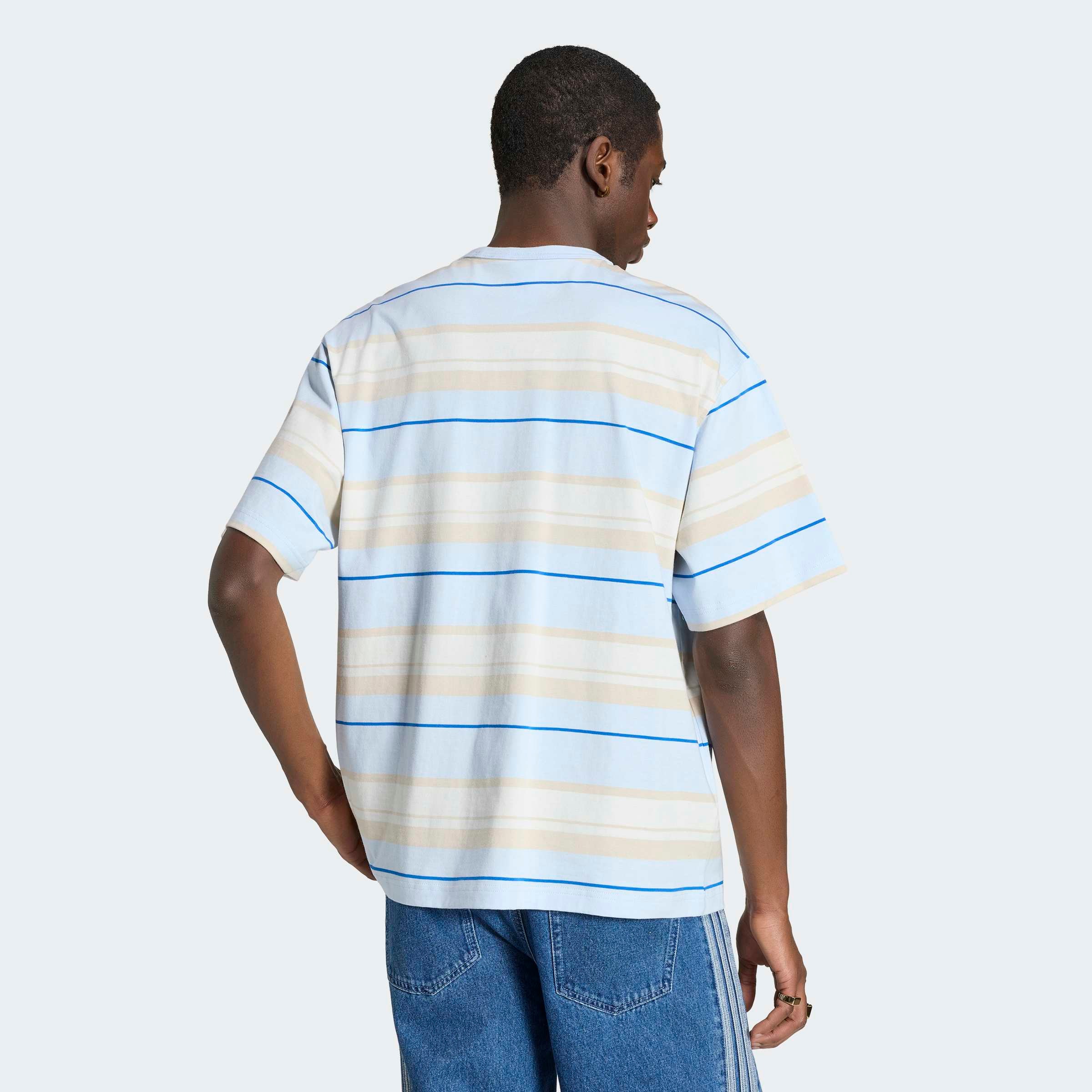 adidas Originals T-Shirt »STRIPED CREW NECK«