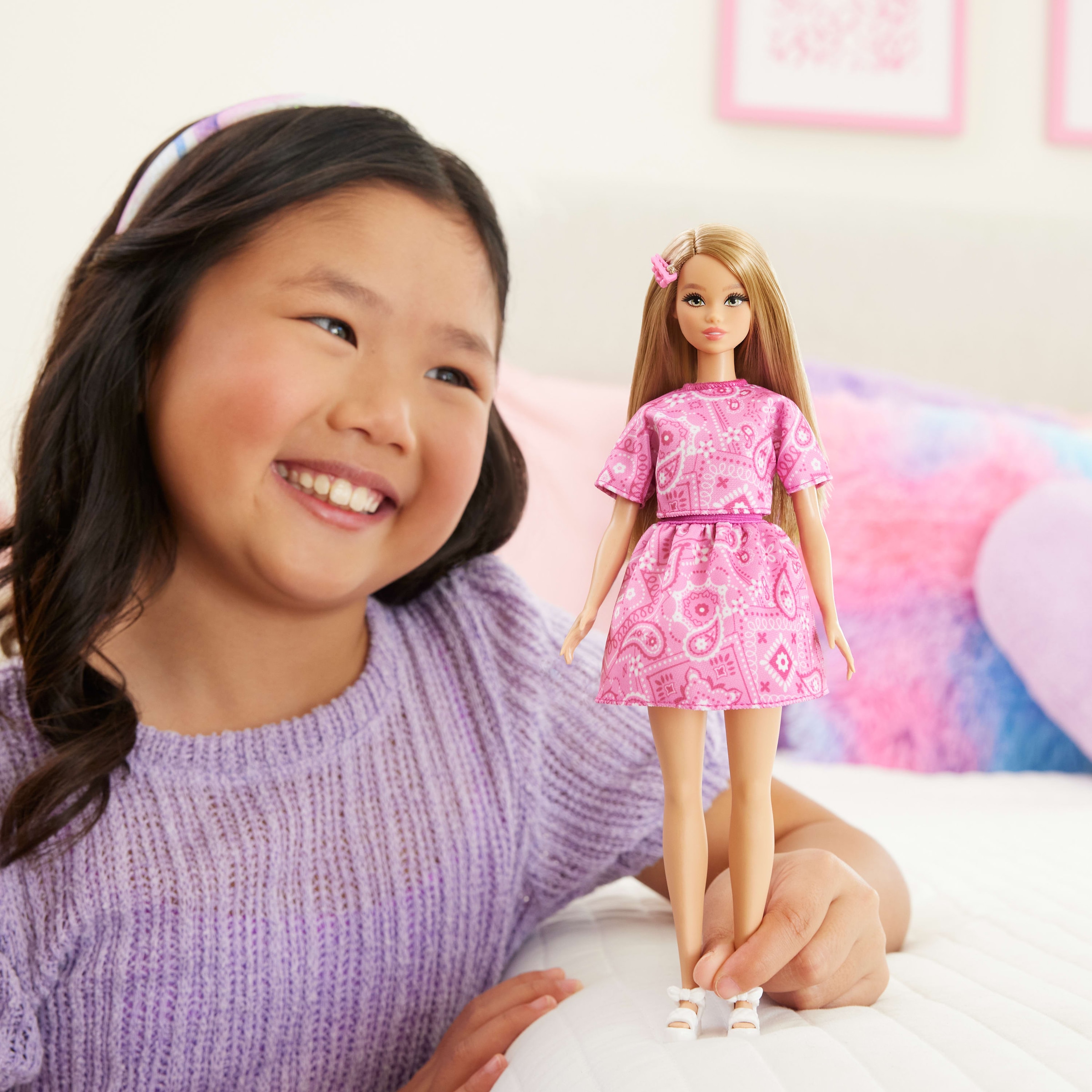 Barbie Anziehpuppe »Fashionista Style, Nr. 249 - Pink Paisley«