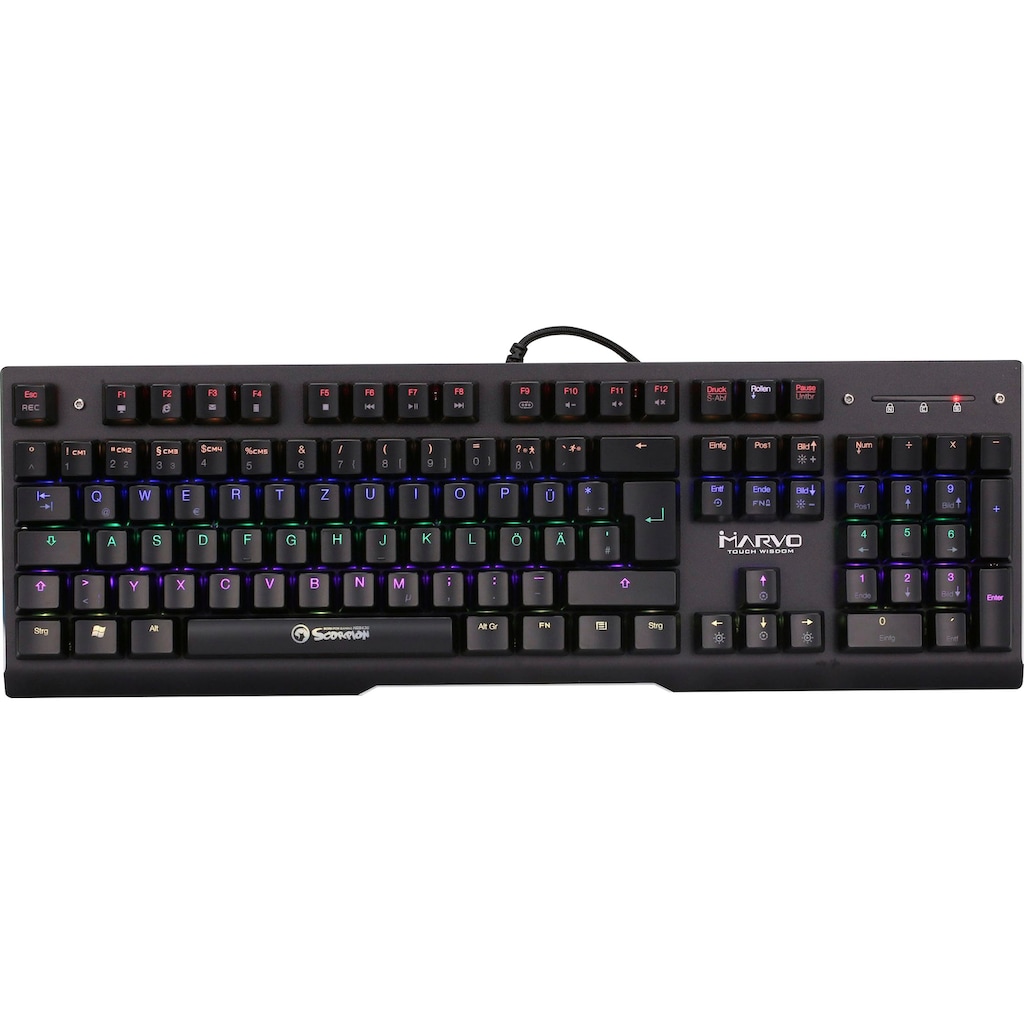 MARVO Gaming-Tastatur »Scorpion KG943G«