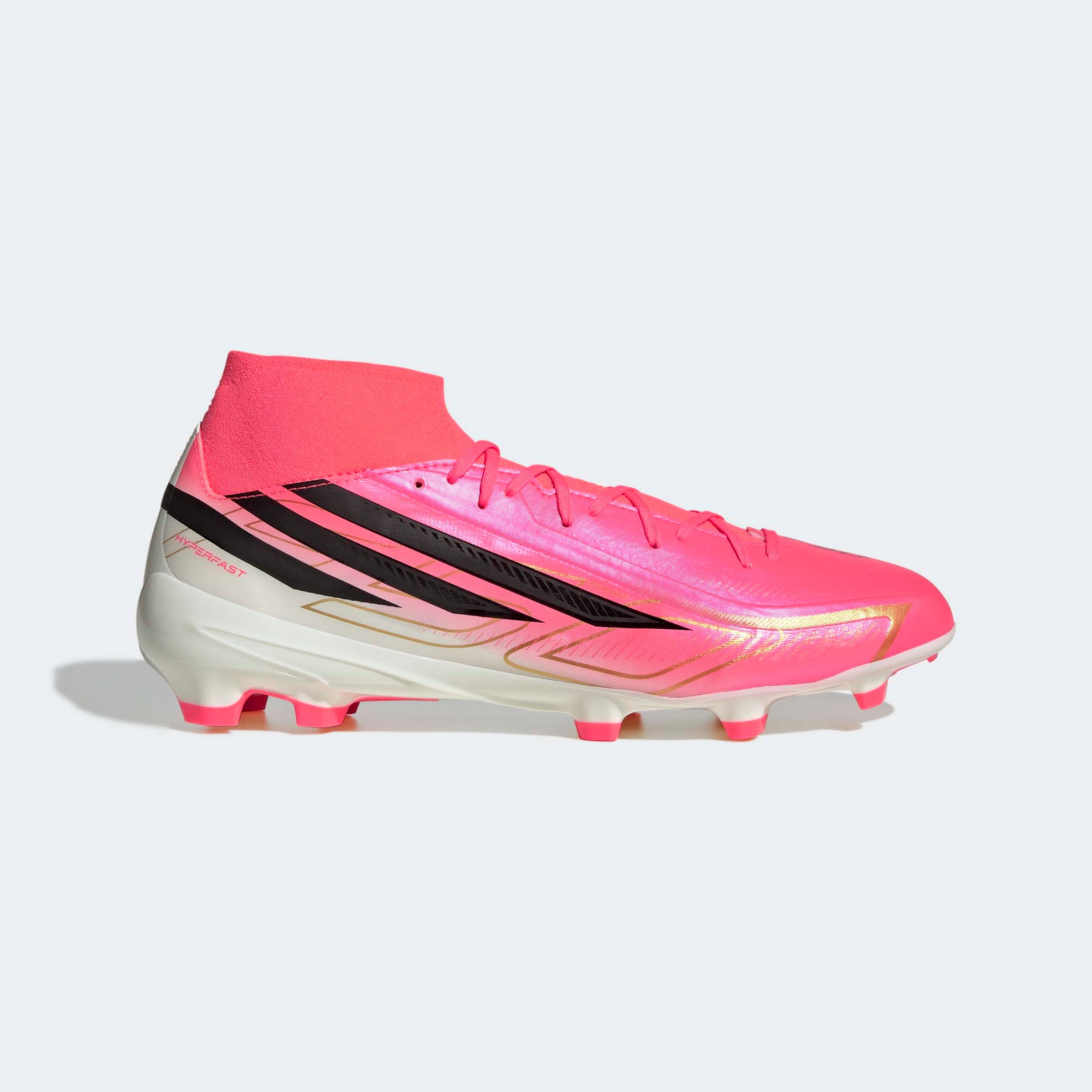 adidas Performance Fußballschuh »F50 HYPERFAST LEAGUE , MITTELHOCH, FESTE BÖDEN«  für Rasen und feste Böden, gespielt bei der Weltmeisterschaft 2026