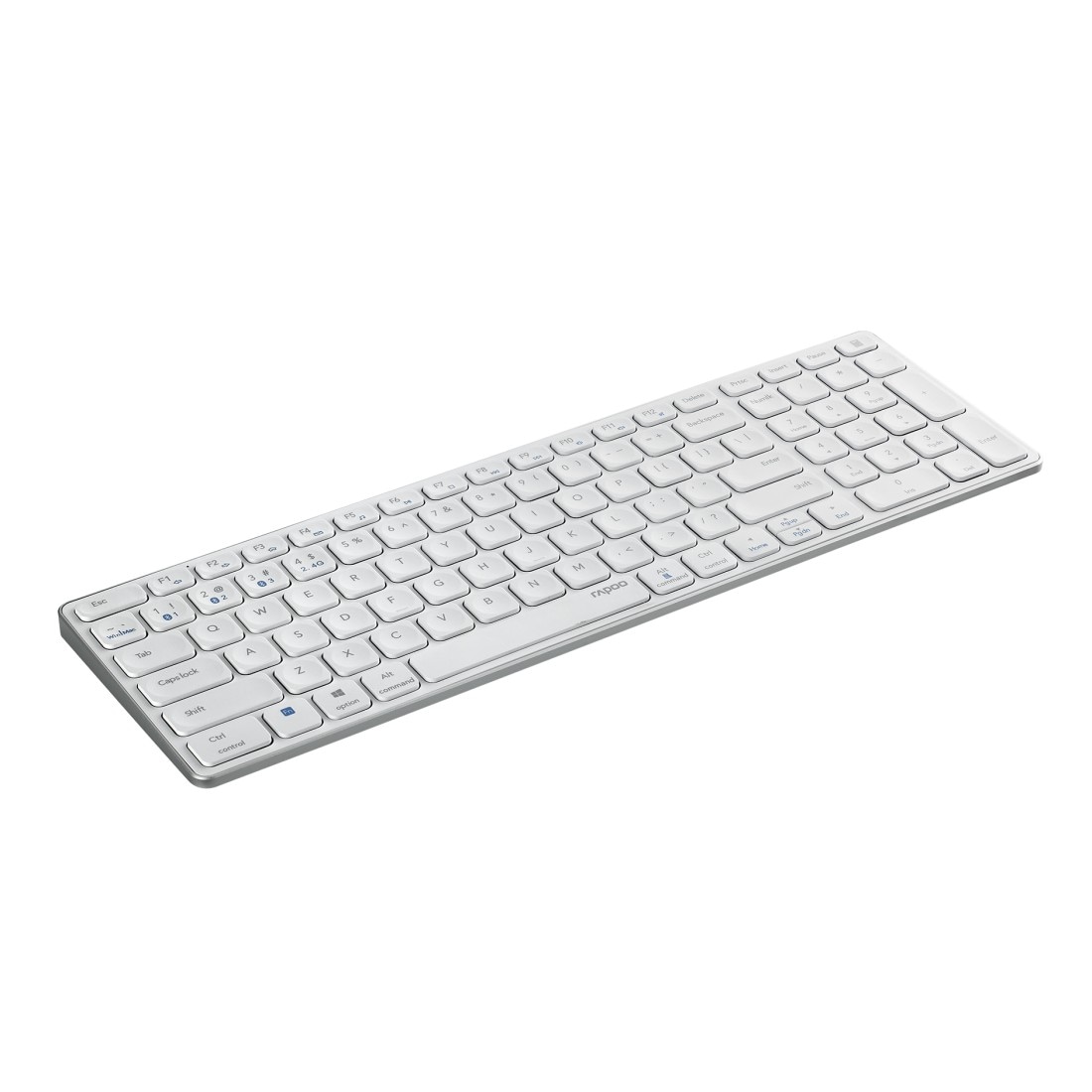 Rapoo Wireless-Tastatur »E9700M kabellose Tastatur, Bluetooth, 2.4 GHz«, (Ziffernblock-Fn-Tasten)