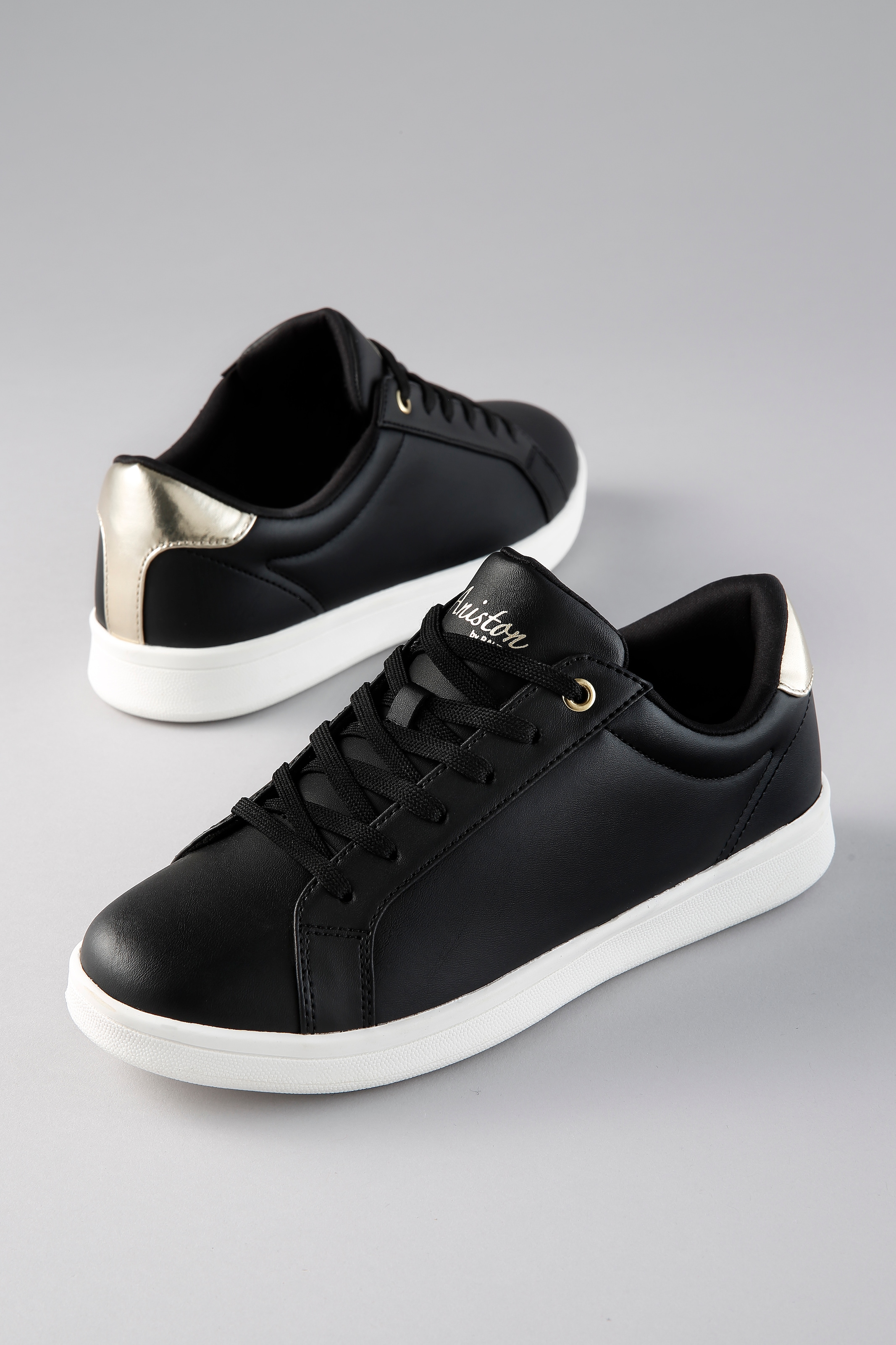 Aniston SHOES Sneaker  Schnürschuh, Freizeitschuh mit Metallic-Akzent - NEUE KOLLEKTION