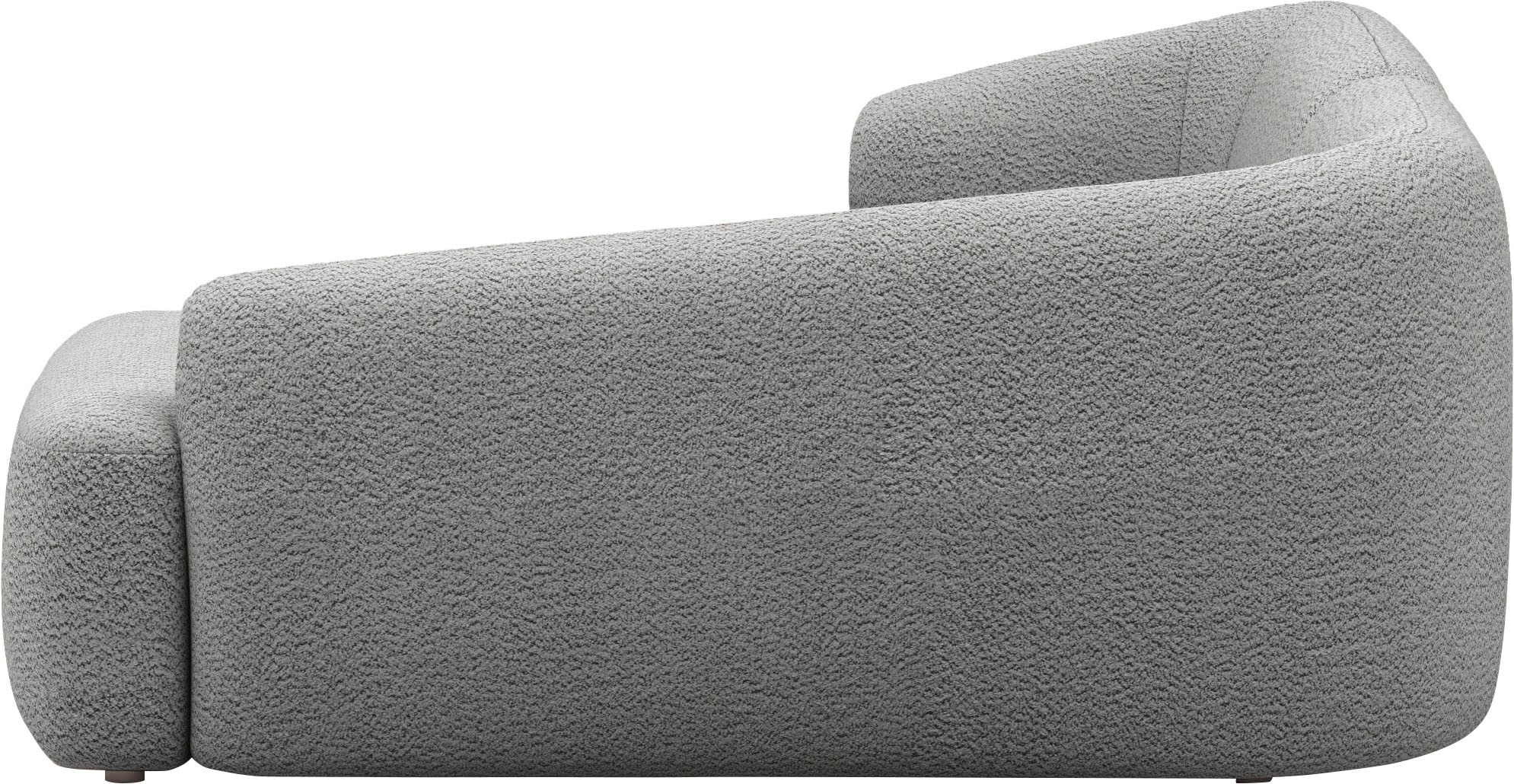 INOSIGN Ecksofa »Nergal, Einzelsofa oder L-Form«, Modernes Design, schlichte Optik, stilvoller Blickfang im Wohnzimmer