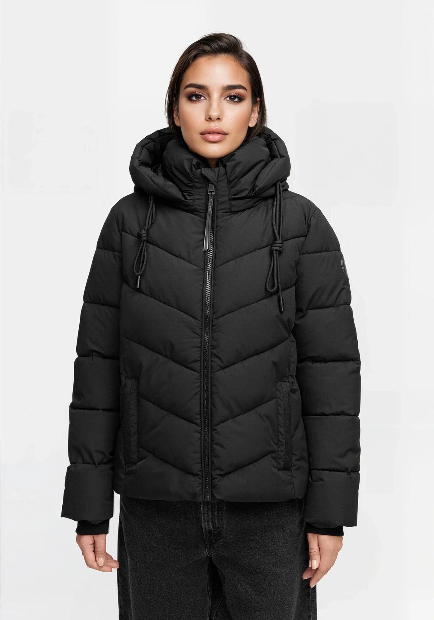 Marikoo Winterjacke »Marikoo Sahnemausii Damen Winter Steppjacke N091«