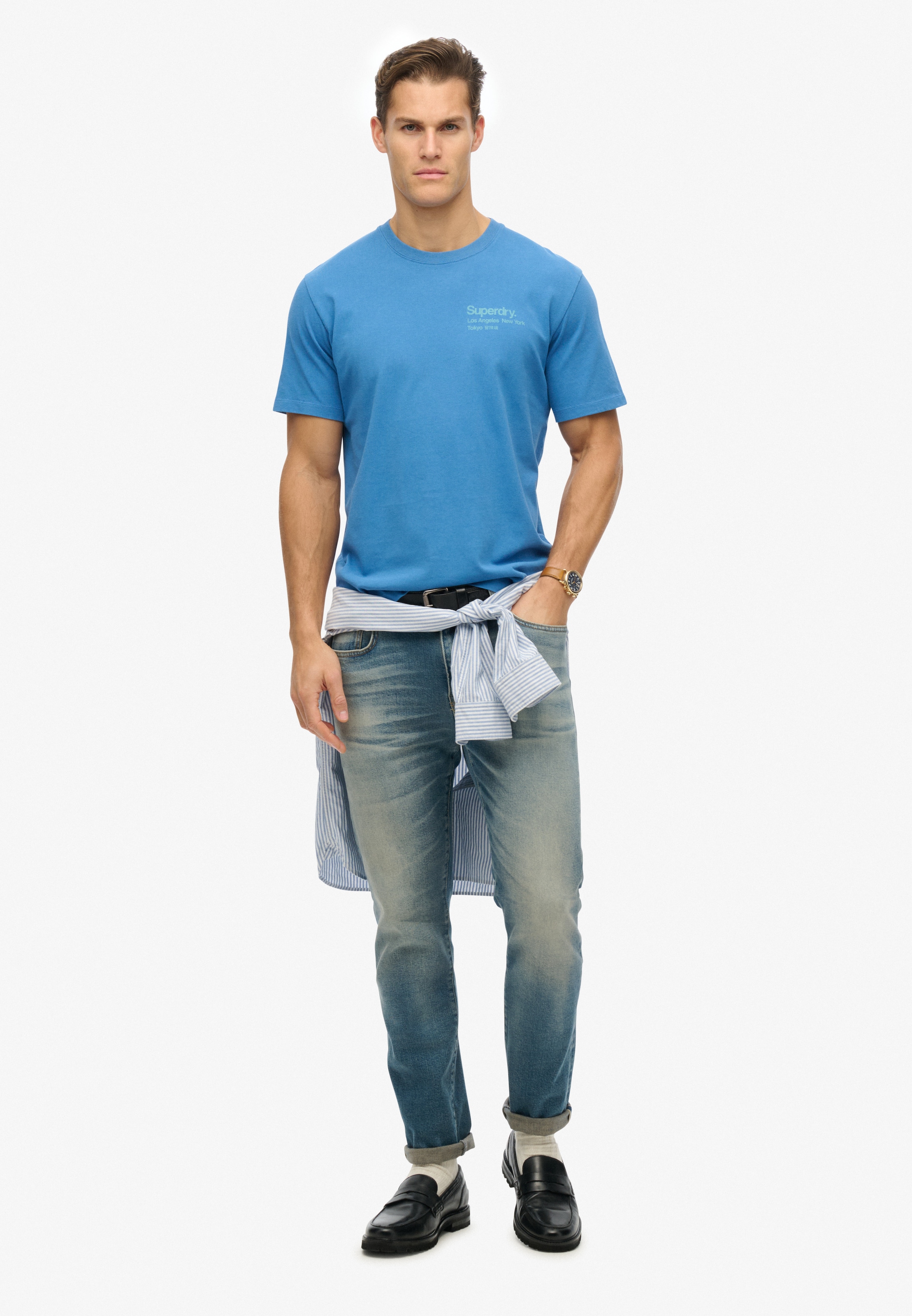 Superdry Rundhalsshirt »CORE LOGO CITY T SHIRT«