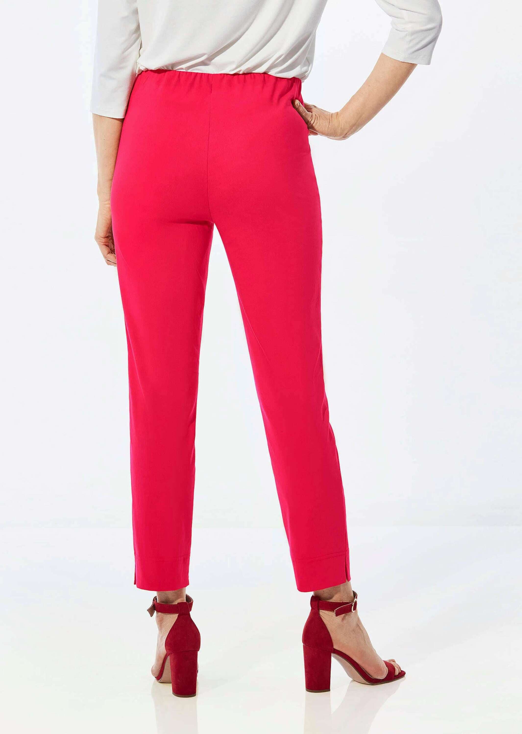 GOLDNER 7/8-Hose »Kurzgröße Stretchhose LOUISA, dehnbar & mit Taschen«