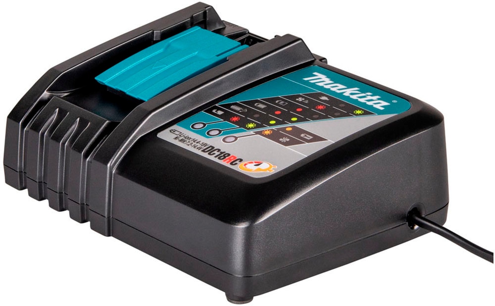 Makita Akku-Schlagbohrschrauber »DHP482RFX9«, 18V • 62 Nm, inkl. 2xAkkus 18V/3Ah/Ladegerät, Zubehör und Koffer