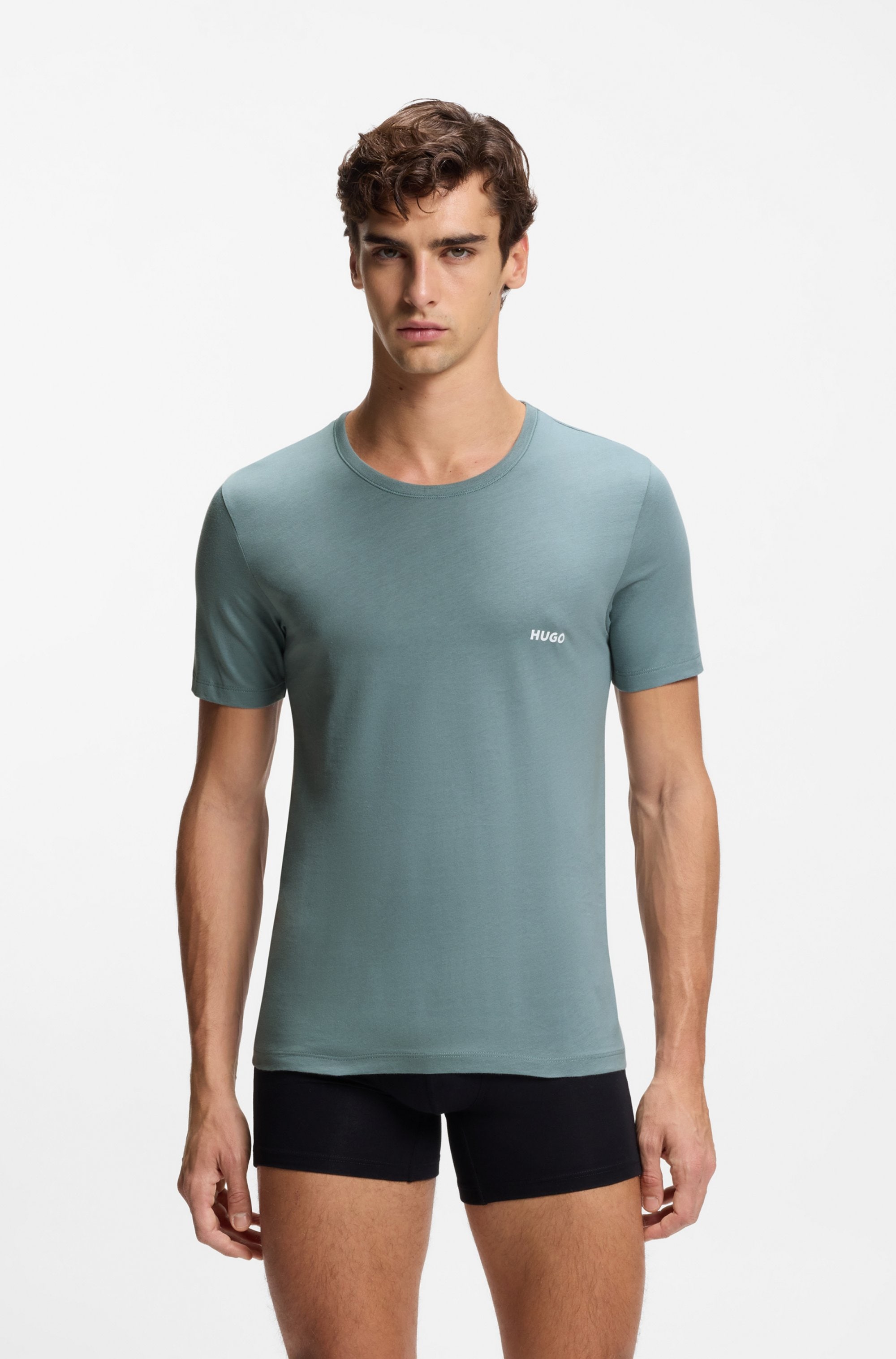 HUGO Underwear T-Shirt »RN TRIPL« Packung, 3 Stk. tlg. mit Rundhalsausschnitt