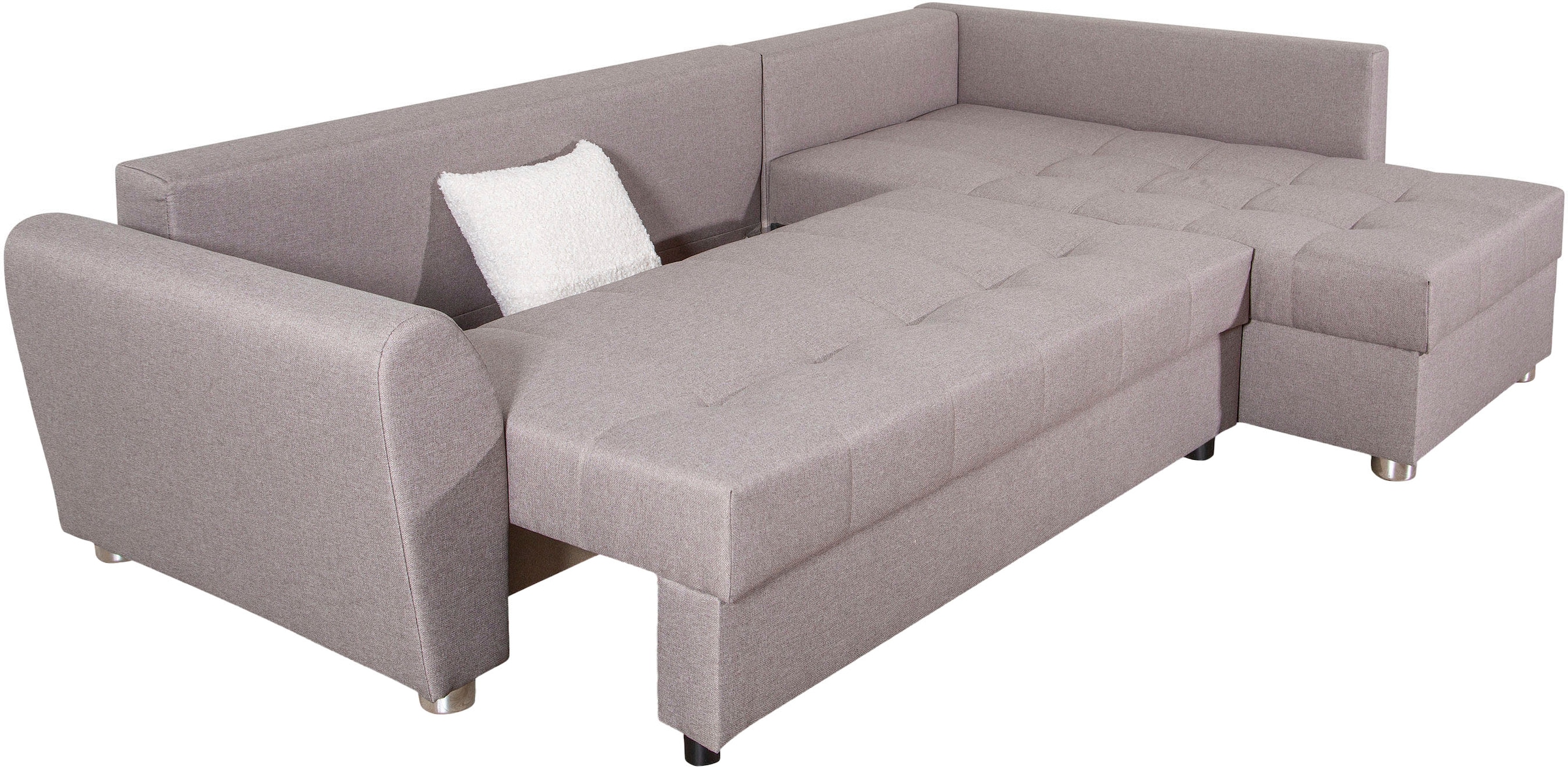 COLLECTION AB Ecksofa »JANA XL-Sofa L-Form«, inkl. Bettfunktion, Bettkasten und Bonnelfederkern