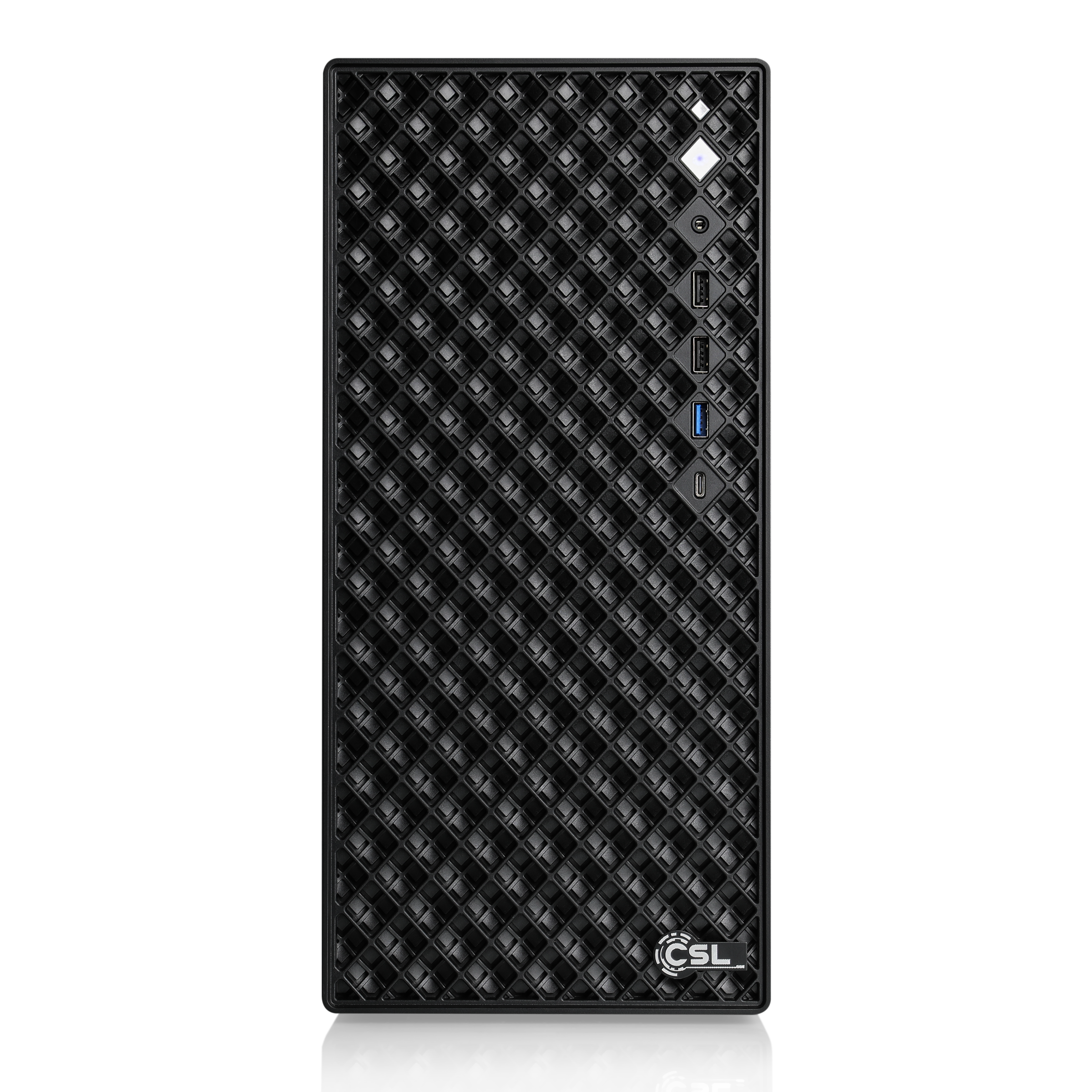 CSL PC-Komplettsystem »Mystic V24168« 27 ″ AMD Ryzen 7 AMD Radeon™ Vega 8 Graphics 16 GB RAM 1.000 GB SSD