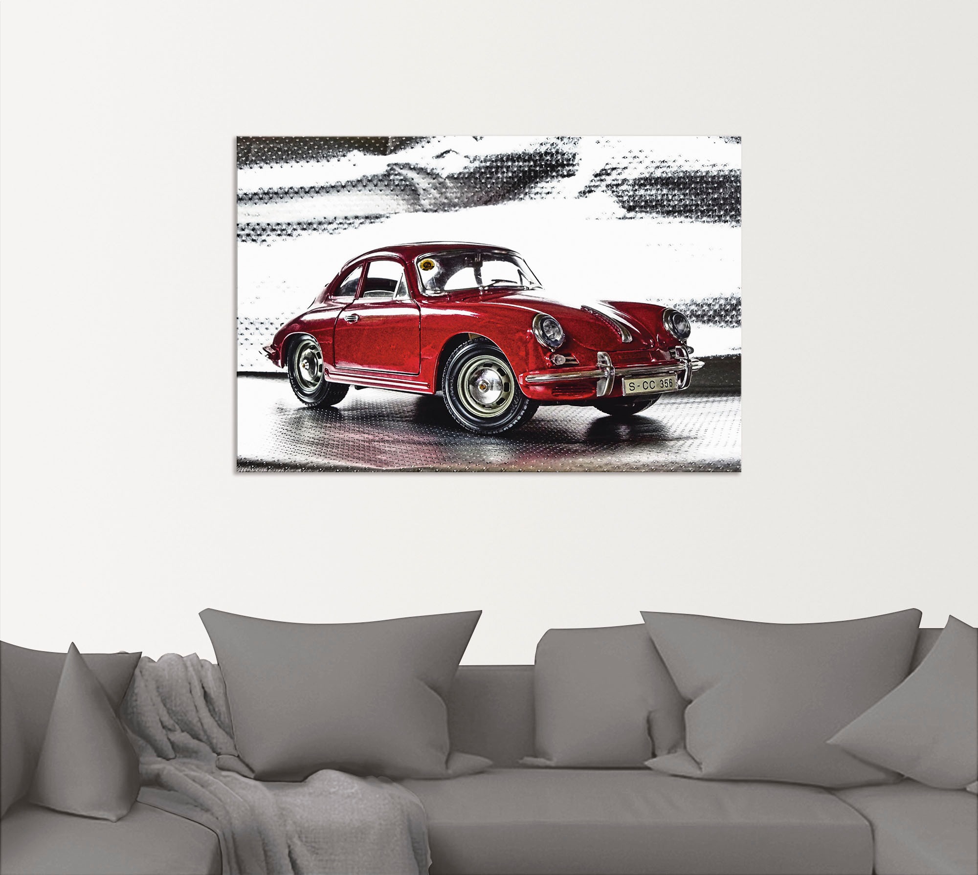 Artland Wandbild »Klassiker - Der Porsche 356« Auto 1 Stk. tlg. als Alubild, Leinwandbild, Poster in verschied. Größen