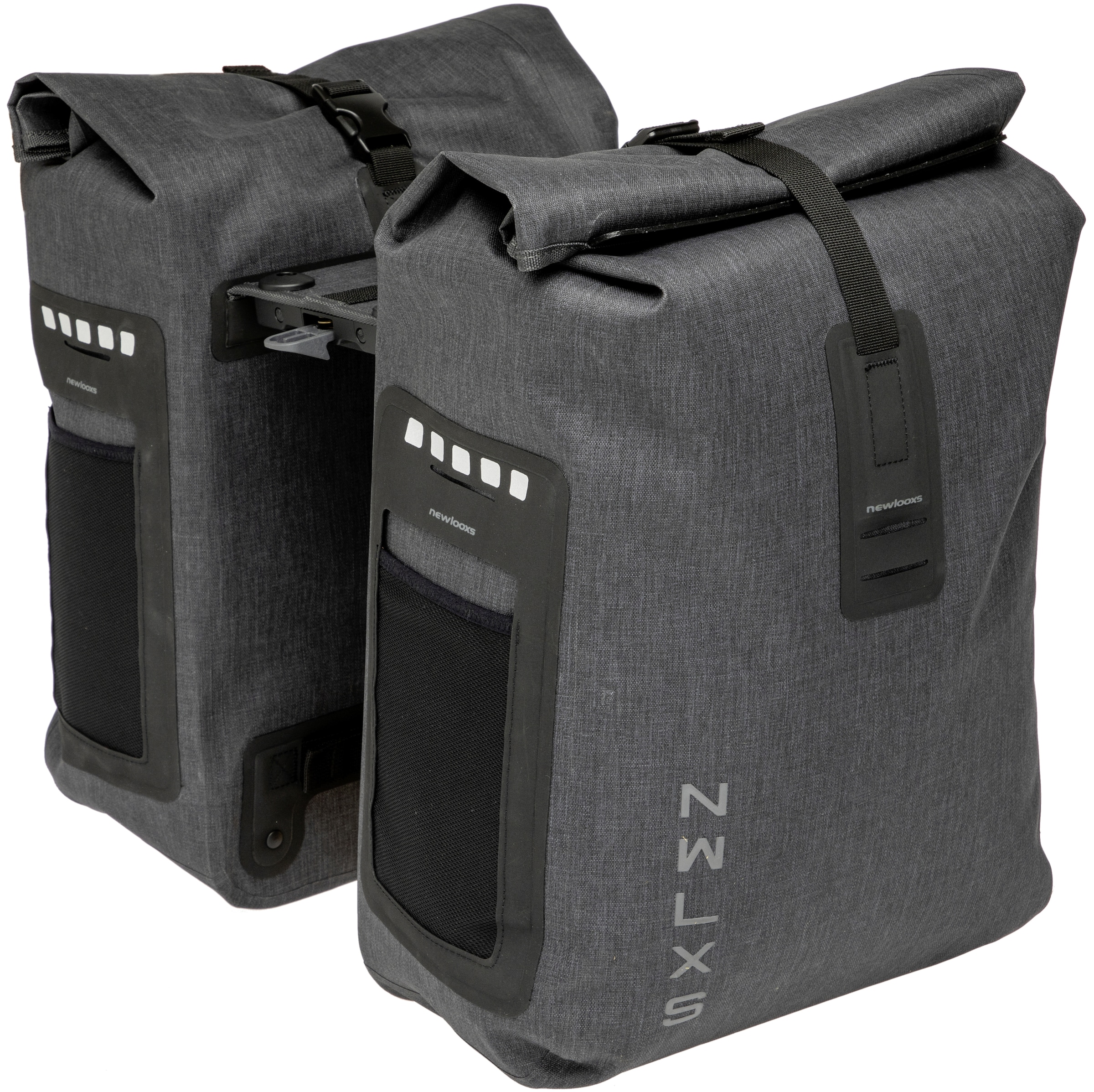 New Looxs Fahrradtasche »Doppelpacktasche Varo Racktime, grau«