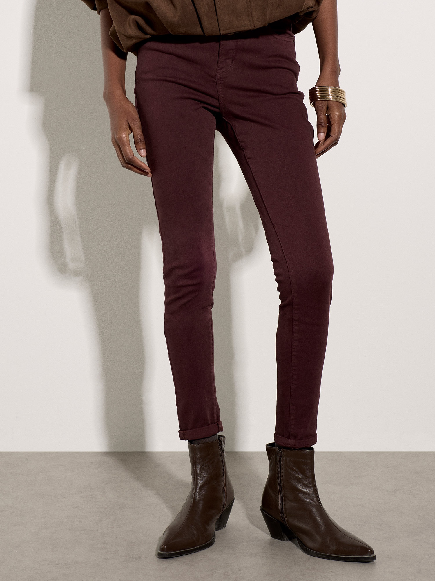 Apricot Skinny-fit-Jeans »Skinny-Jeans« in unifarben