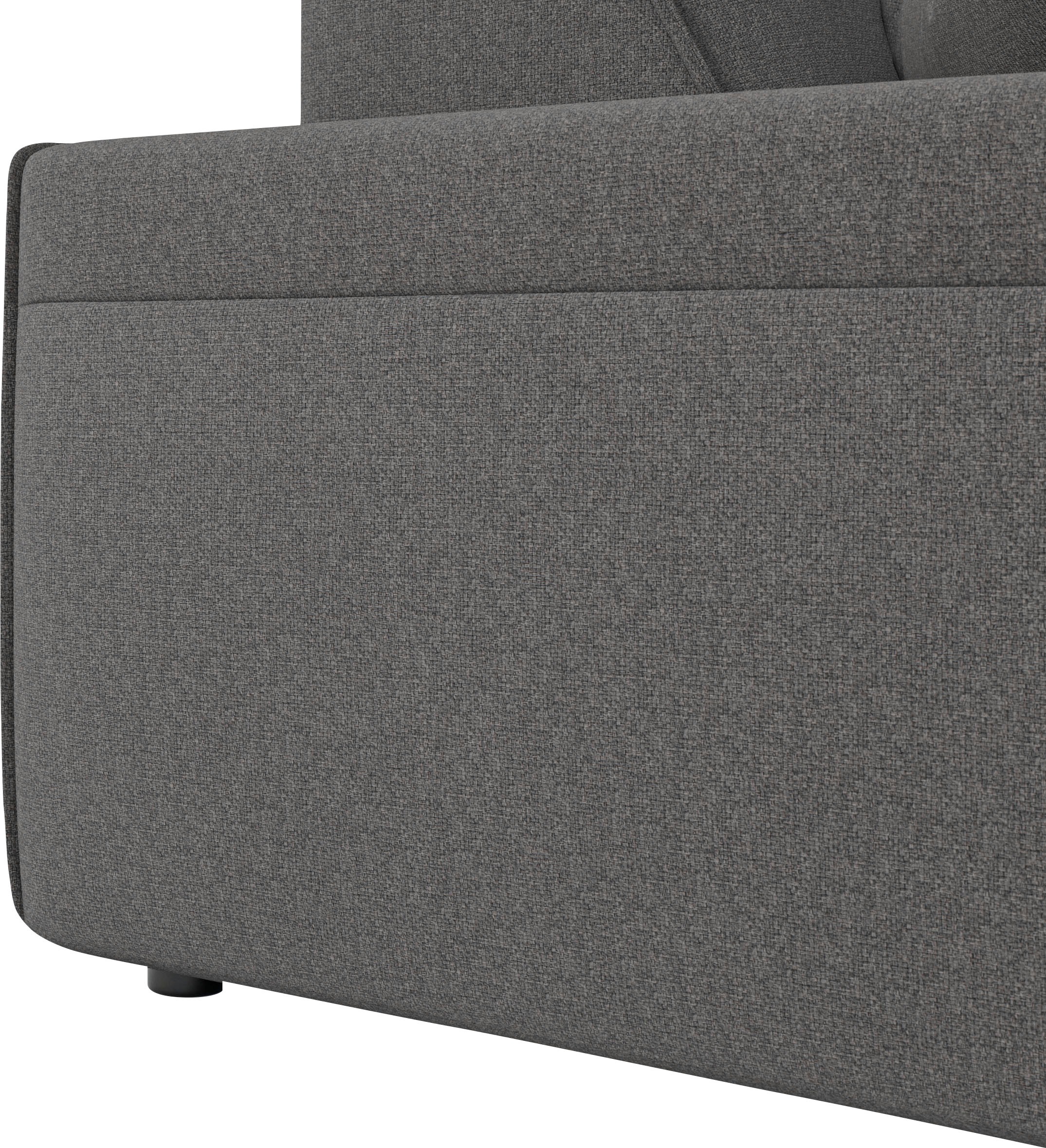 andas Ecksofa »Glimminge L-Form auch in Breitcord, Feincord + Easy care-Bezug,«, Breite 264, Zierkissen