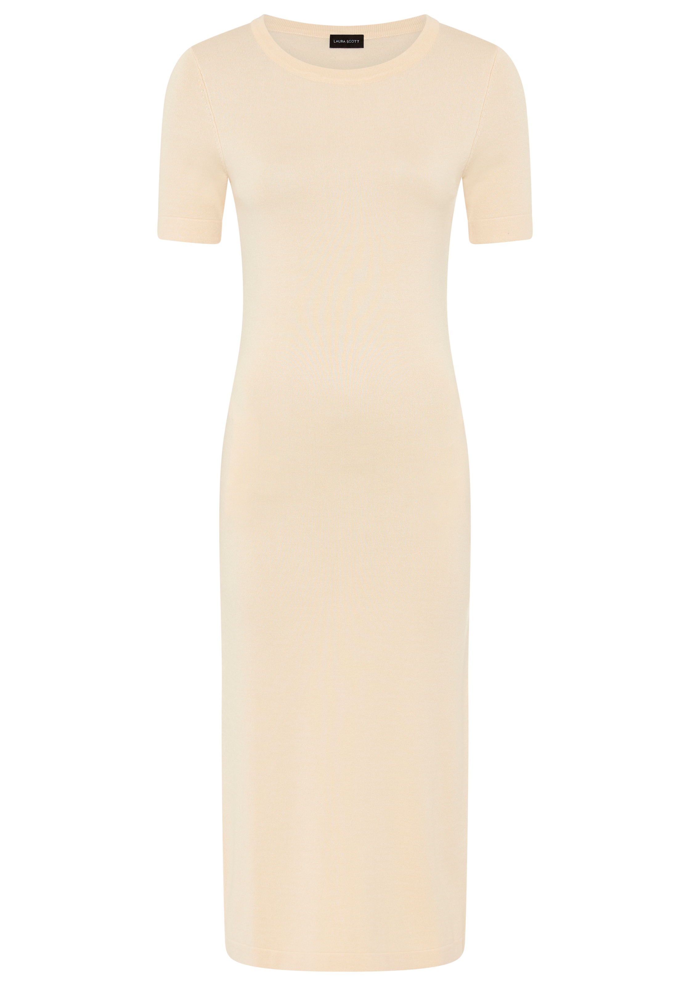 Laura Scott Strickkleid aus Viskosemischung mit eleganter Passform