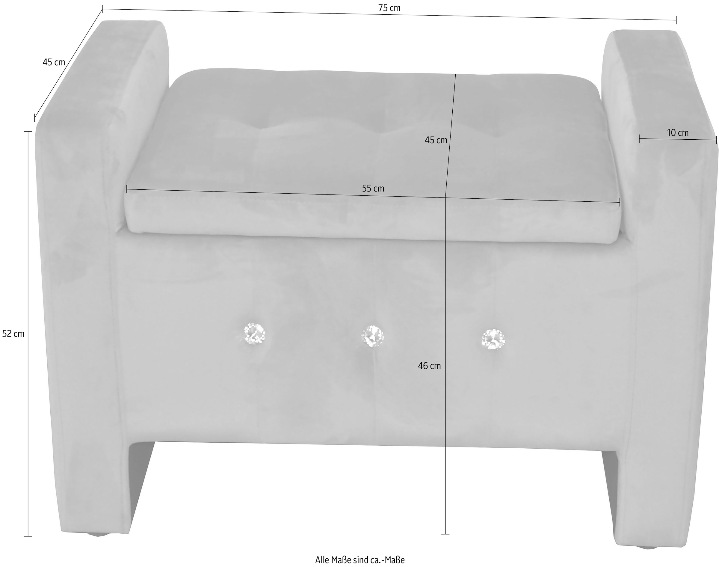 INOSIGN Sitztruhe 1 Stk. tlg.