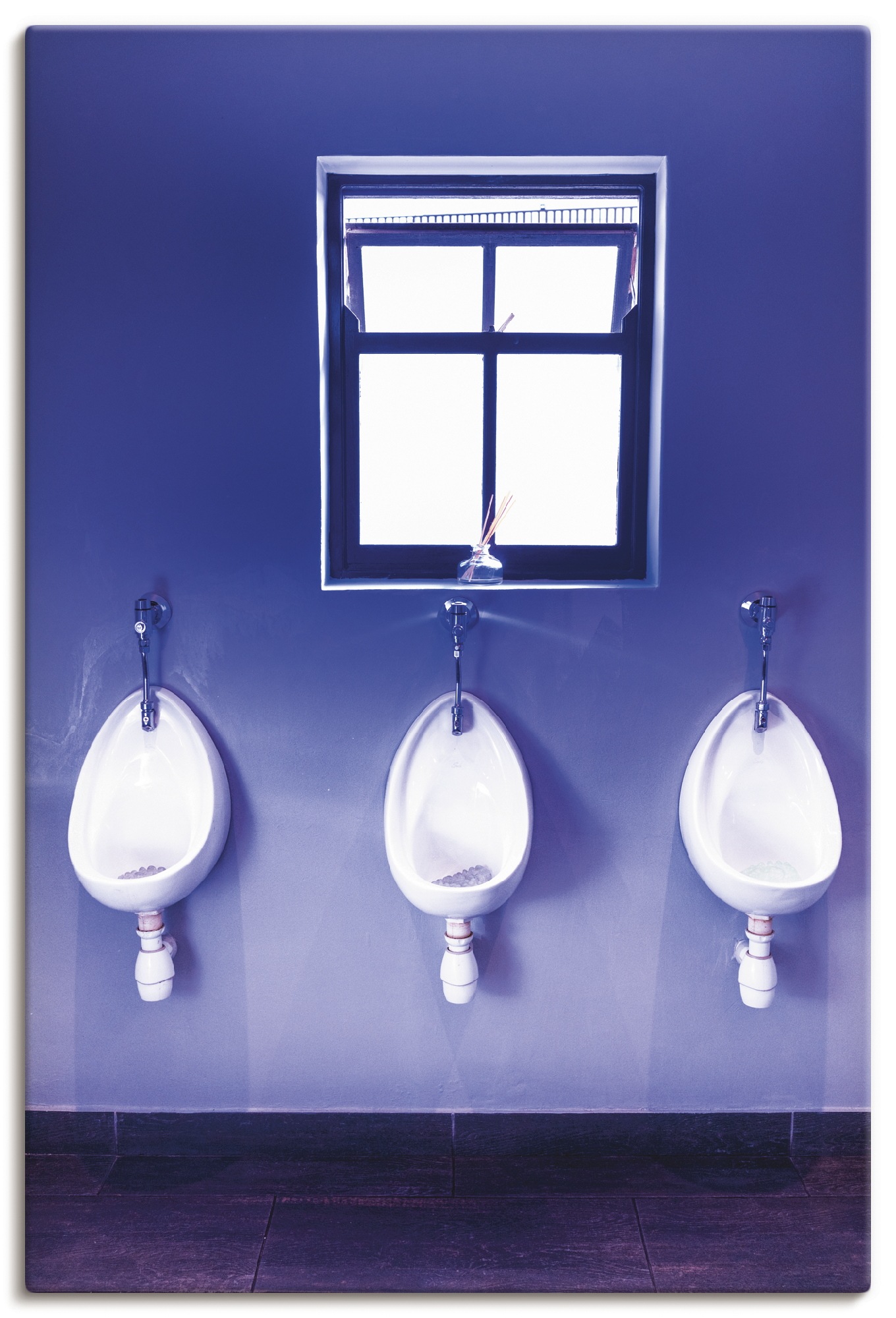 Artland Wandbild »Toilette«, Innenarchitektur, (1 St.), in vielen Größen & Produktarten - Alubild / Outdoorbild für den Außenbereich, Leinwandbild, Poster, Wandaufkleber / Wandtattoo auch für Badezimmer geeignet