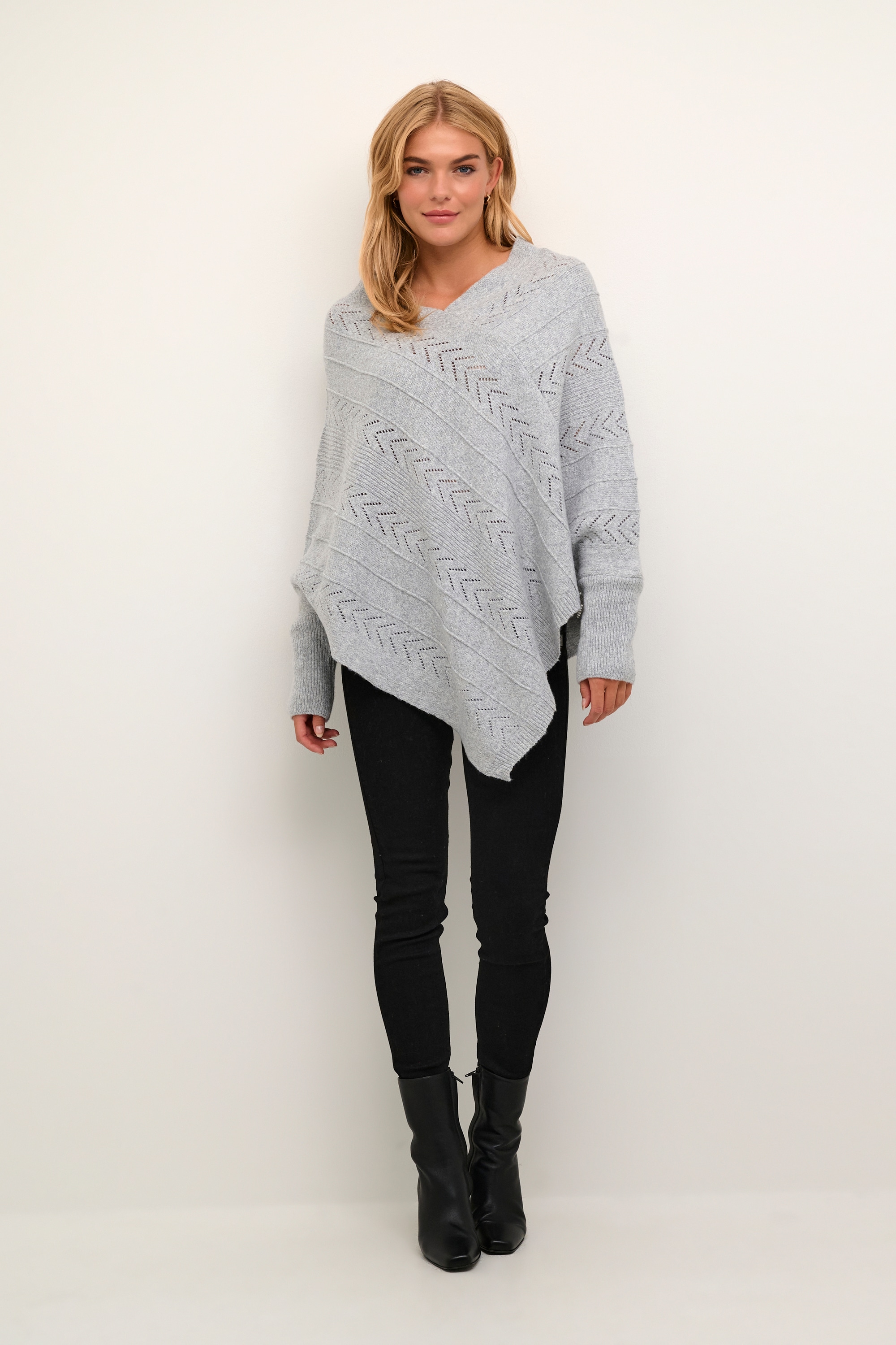 Cream Strickponcho »Poncho CRHoliday«