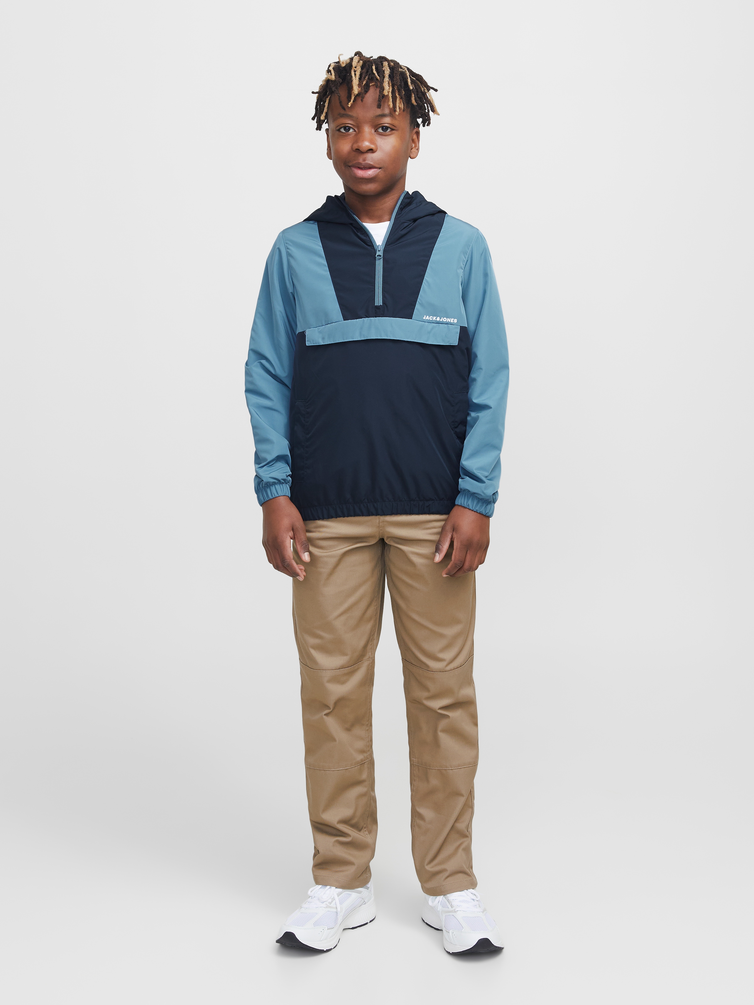 Jack & Jones Junior Windbreaker »JJWINDBREAKER PACKABLE ANORAK JNR«, mit Kapuze