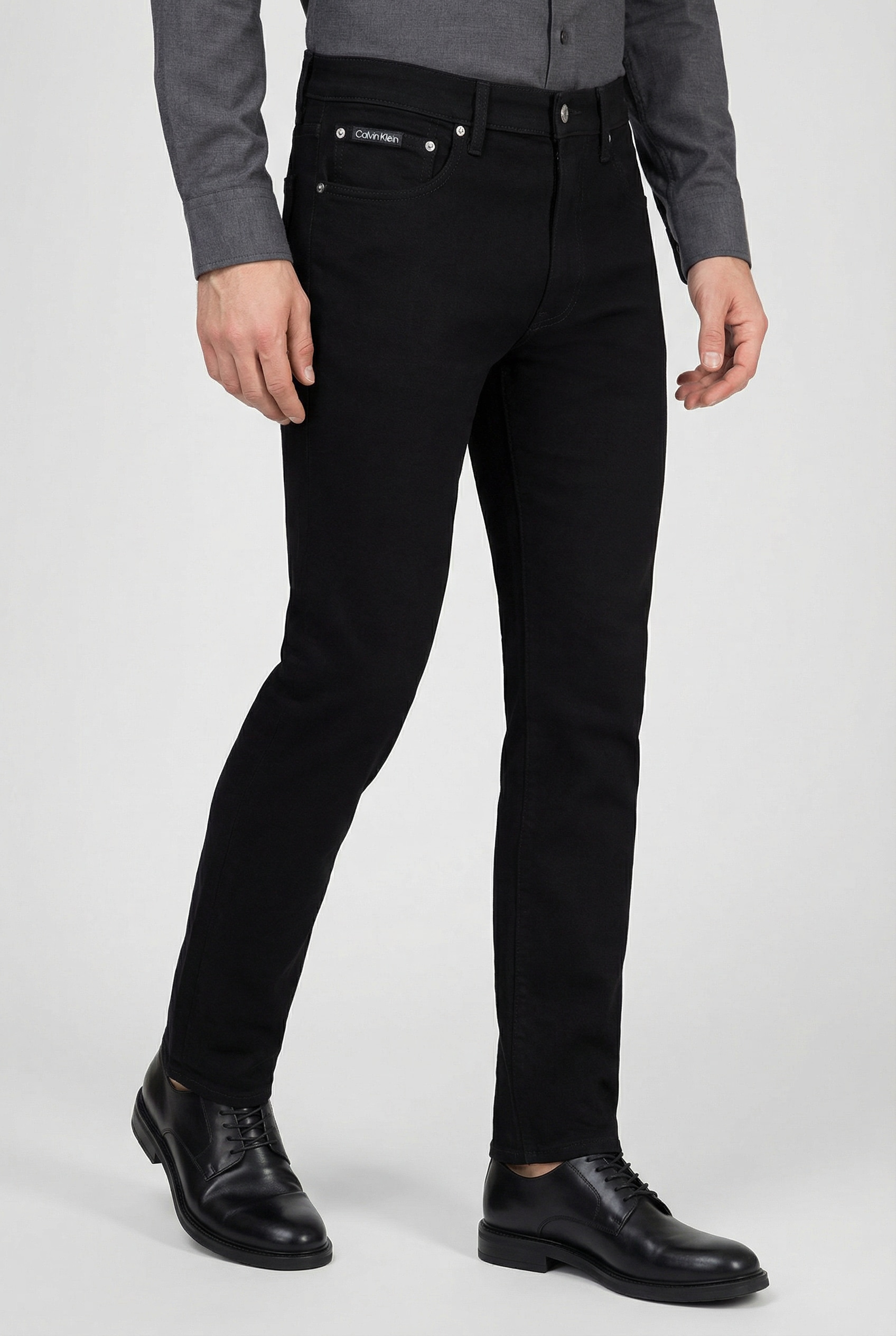 Calvin Klein Jeans Skinny-fit-Jeans »SKINNY« mit Leder-Badge
