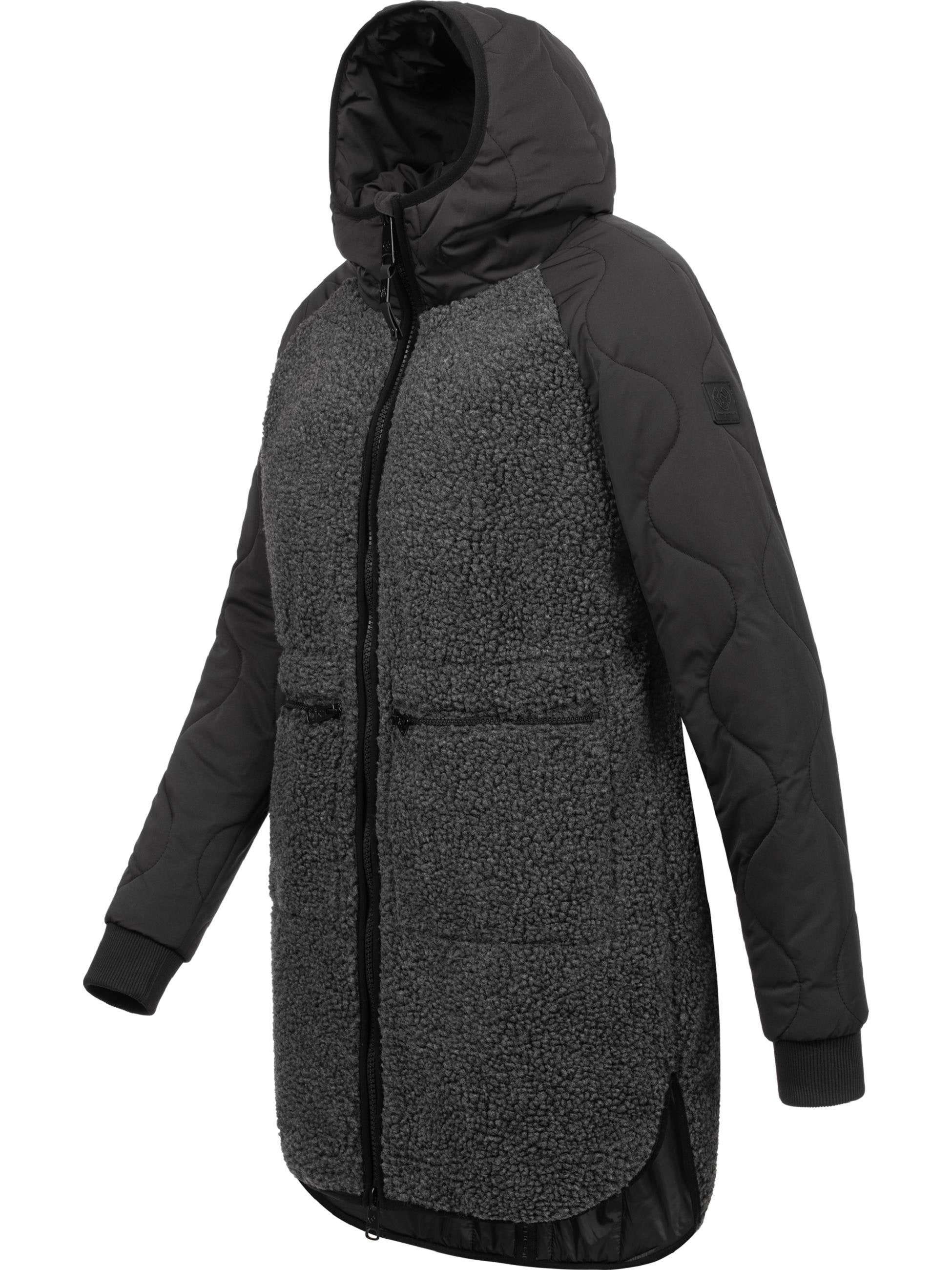 Ragwear Fellimitatmantel »Fellimitatmantel Longeddy«