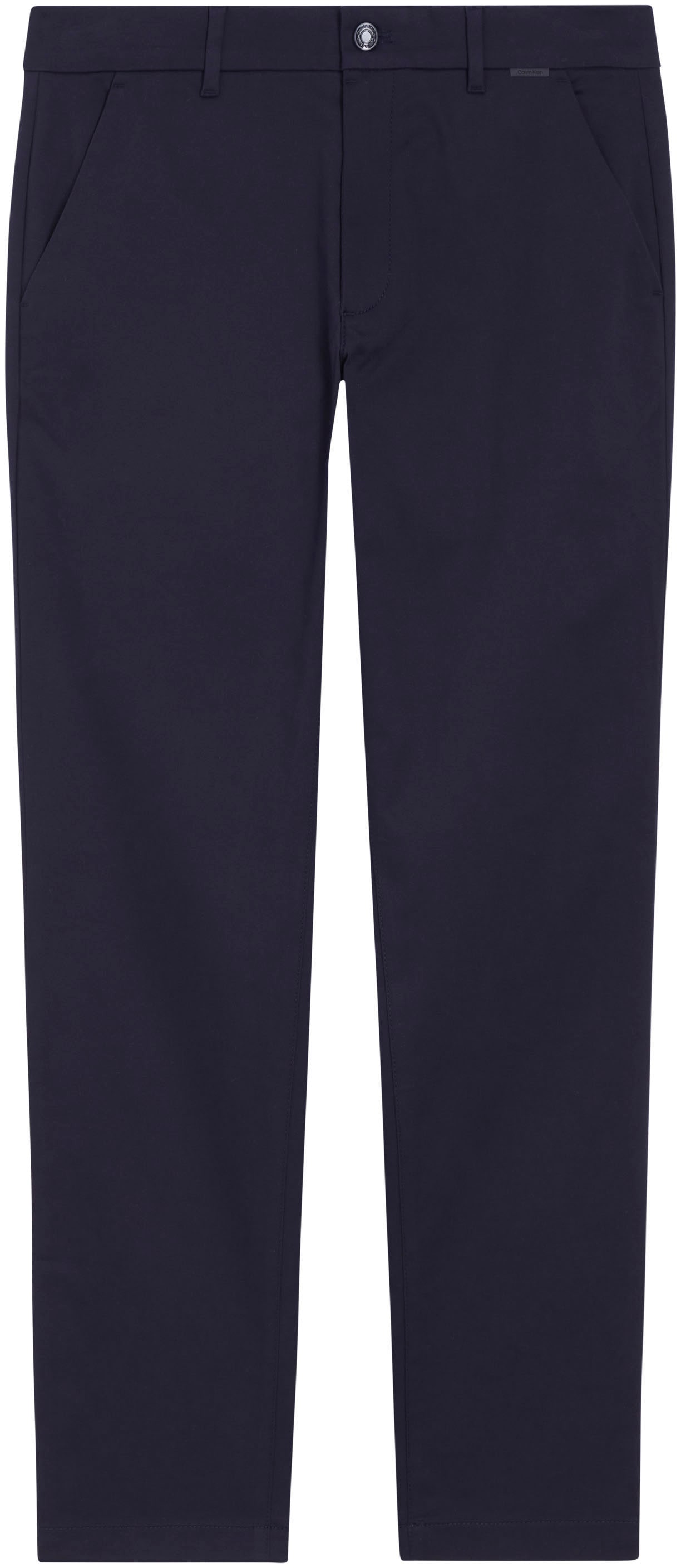 Calvin Klein Chinohose »SATEEN STRETCH SLIM CHINO«, mit Logopatch