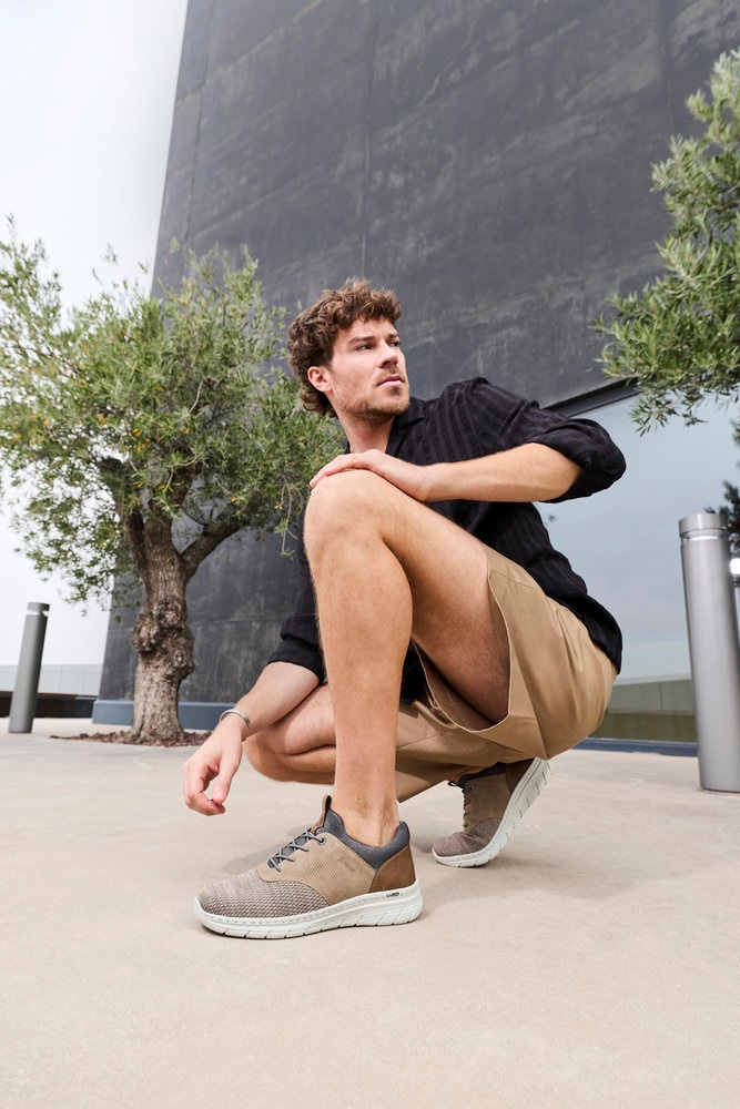 Rieker Slip-On Sneaker  , Schlupfschuh, Freizeitschuh, Halbschuh, mit Leichtlaufsohle