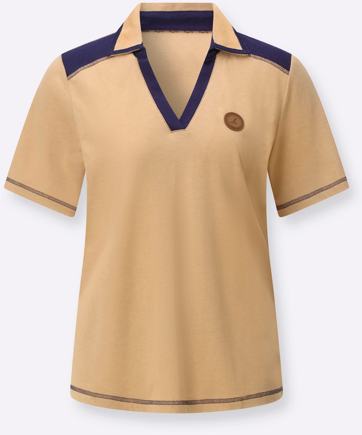 Casual Looks Kurzarmshirt »Kurzarm-Shirt« 1 tlg. tlg.