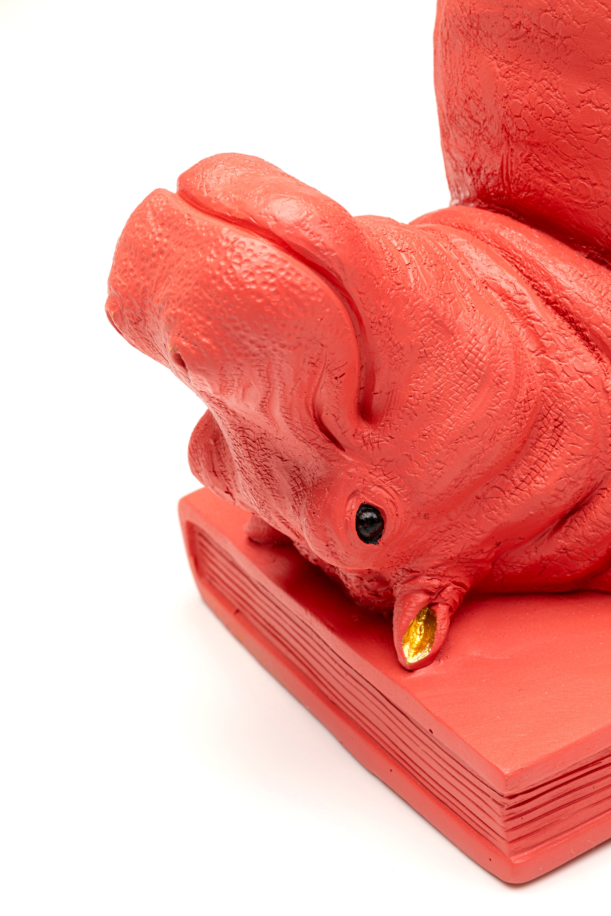 Kare Design Buchstütze »Hippo Pink« aus Polyresin