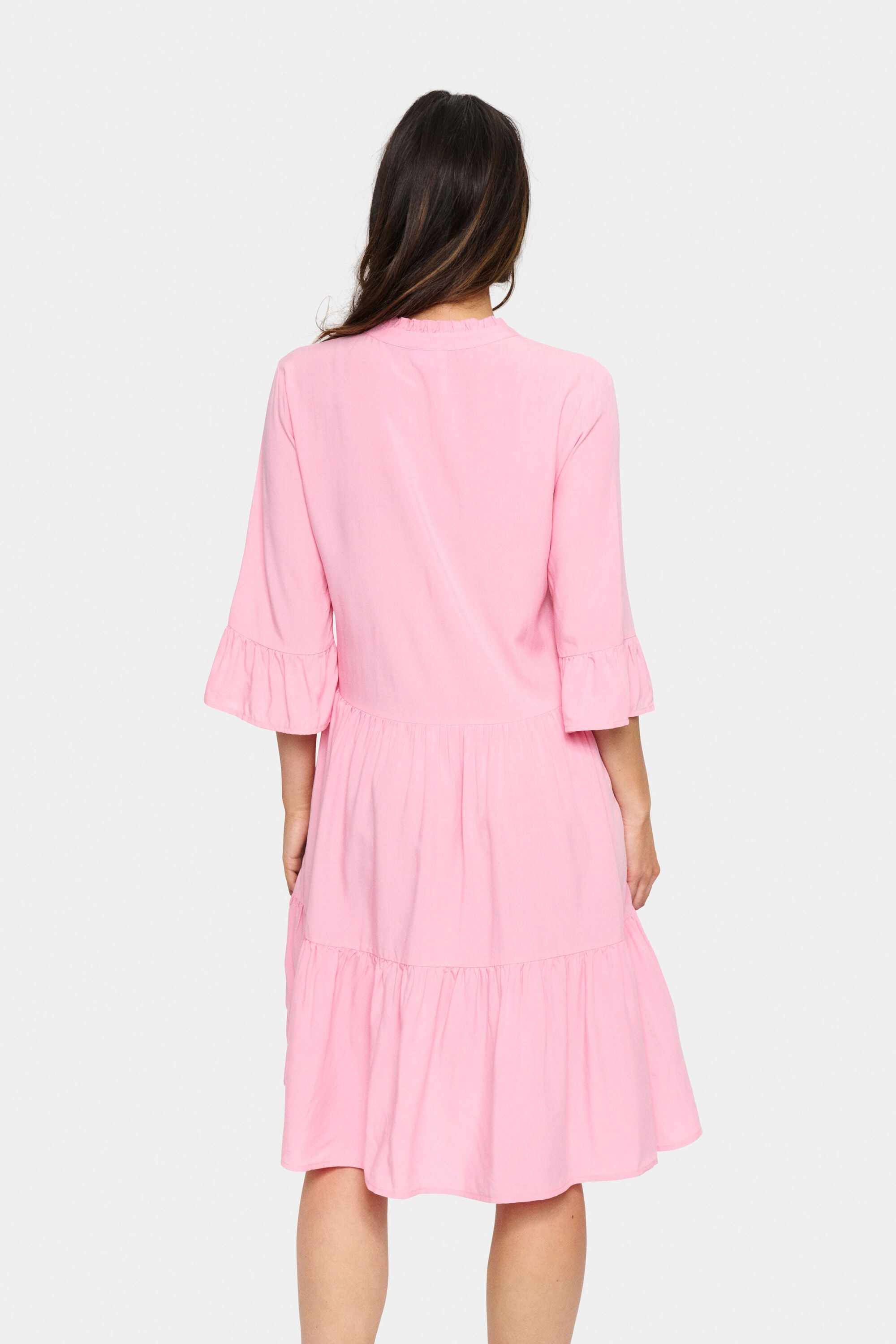 Saint Tropez Midikleid »Damen Kleid EdaSZ«