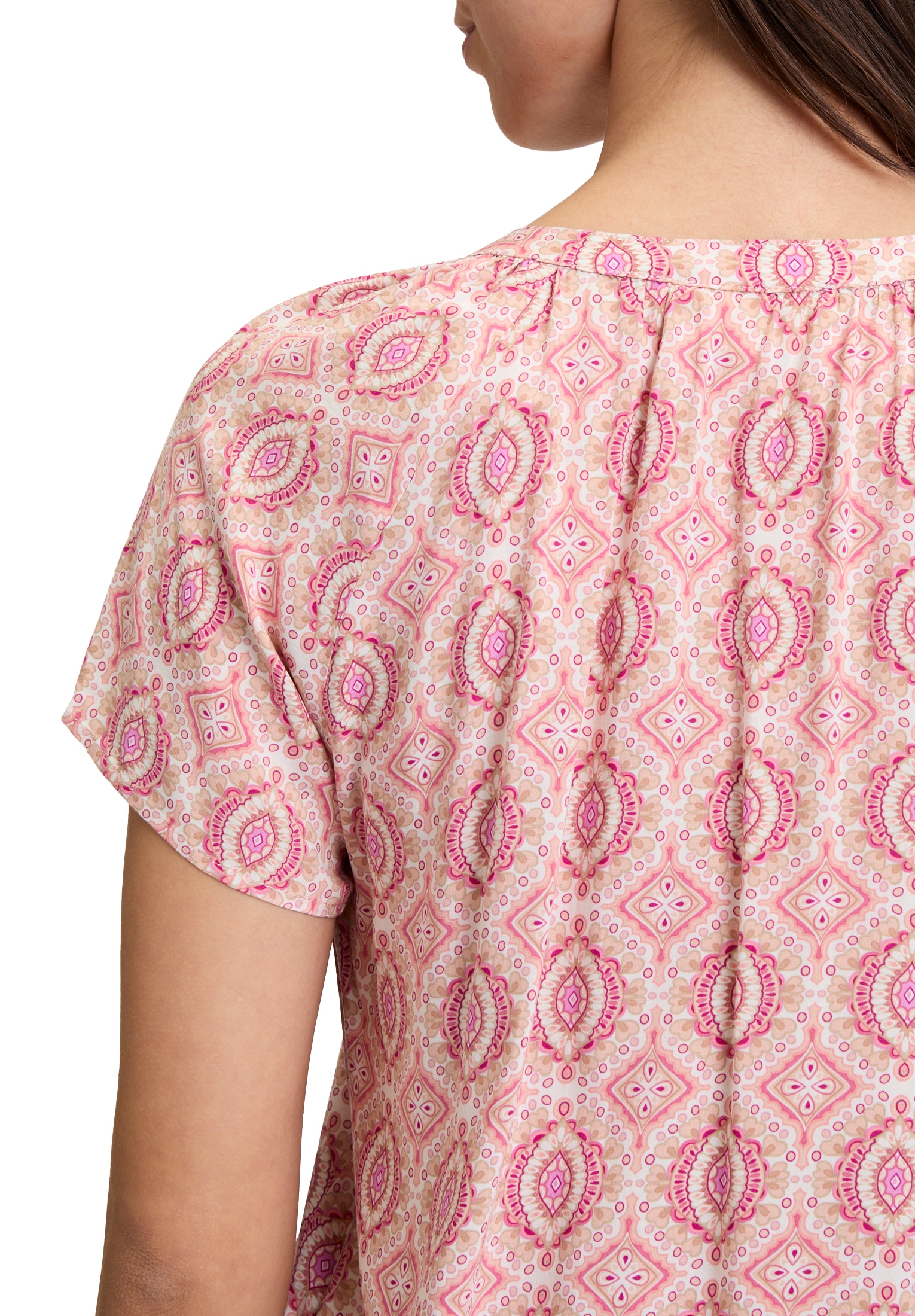 Cartoon Klassische Bluse »Blusenshirt mit Rüschen«