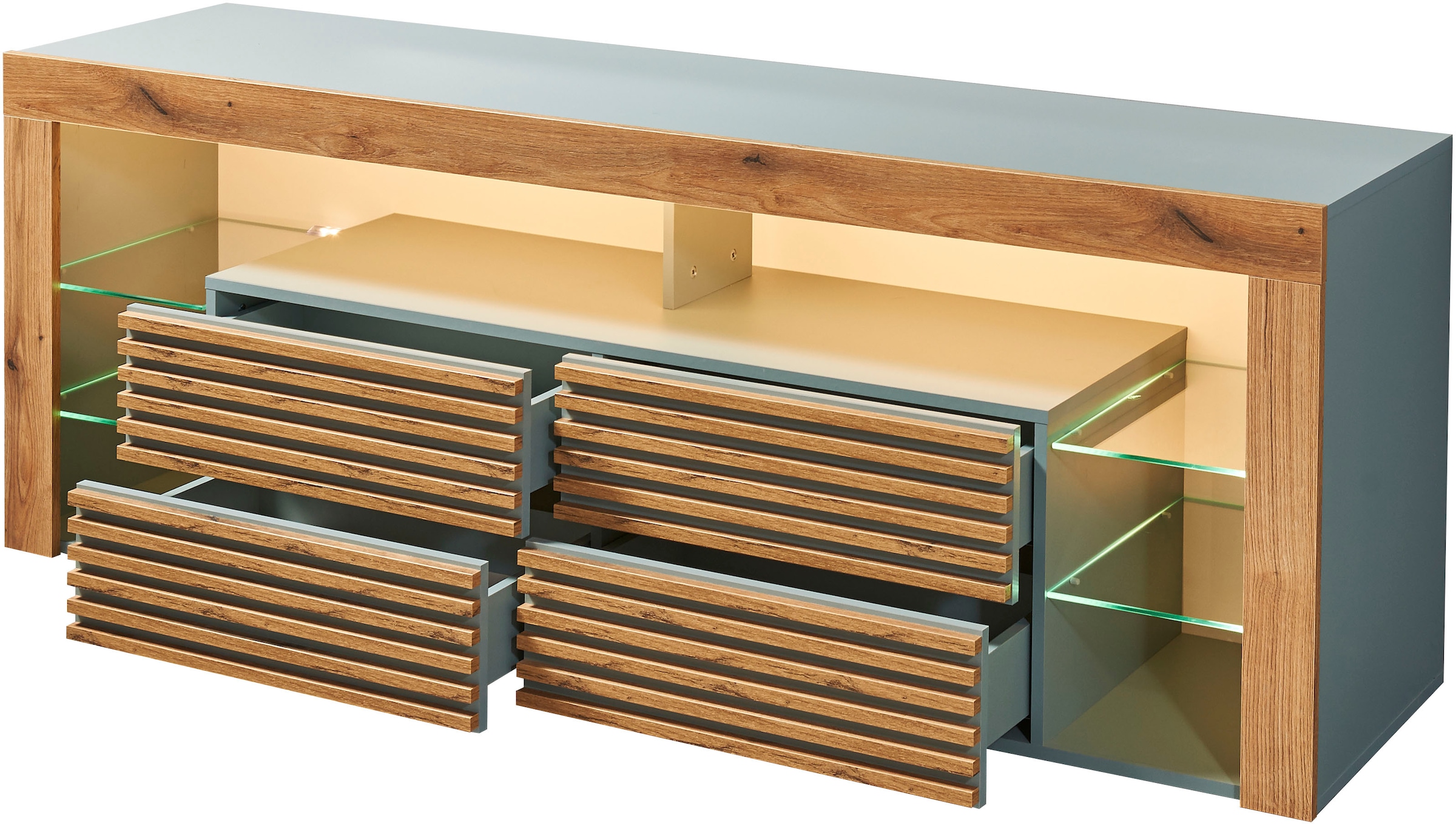 Stolkom TV-Schrank »Goal TV Lowboard, B/H/T 179x67x 44 cm« 1 Stk. tlg. %RESET$