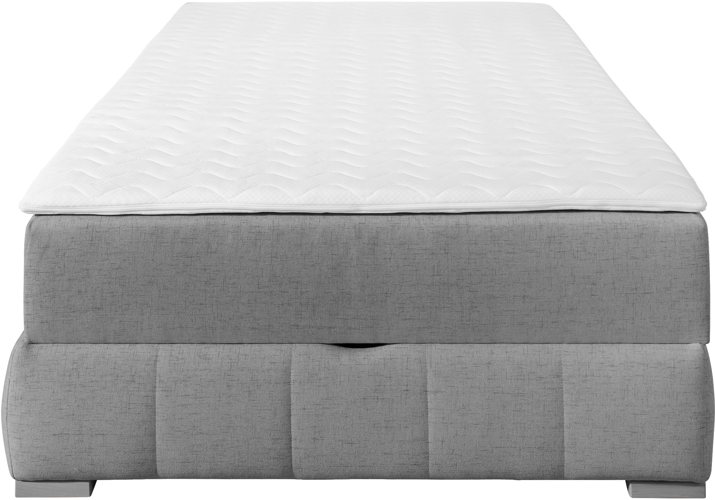 Guido Maria Kretschmer Home&Living Boxbett »Wehma«, ohne Kopfteil, inklusive Topper und Bettkasten
