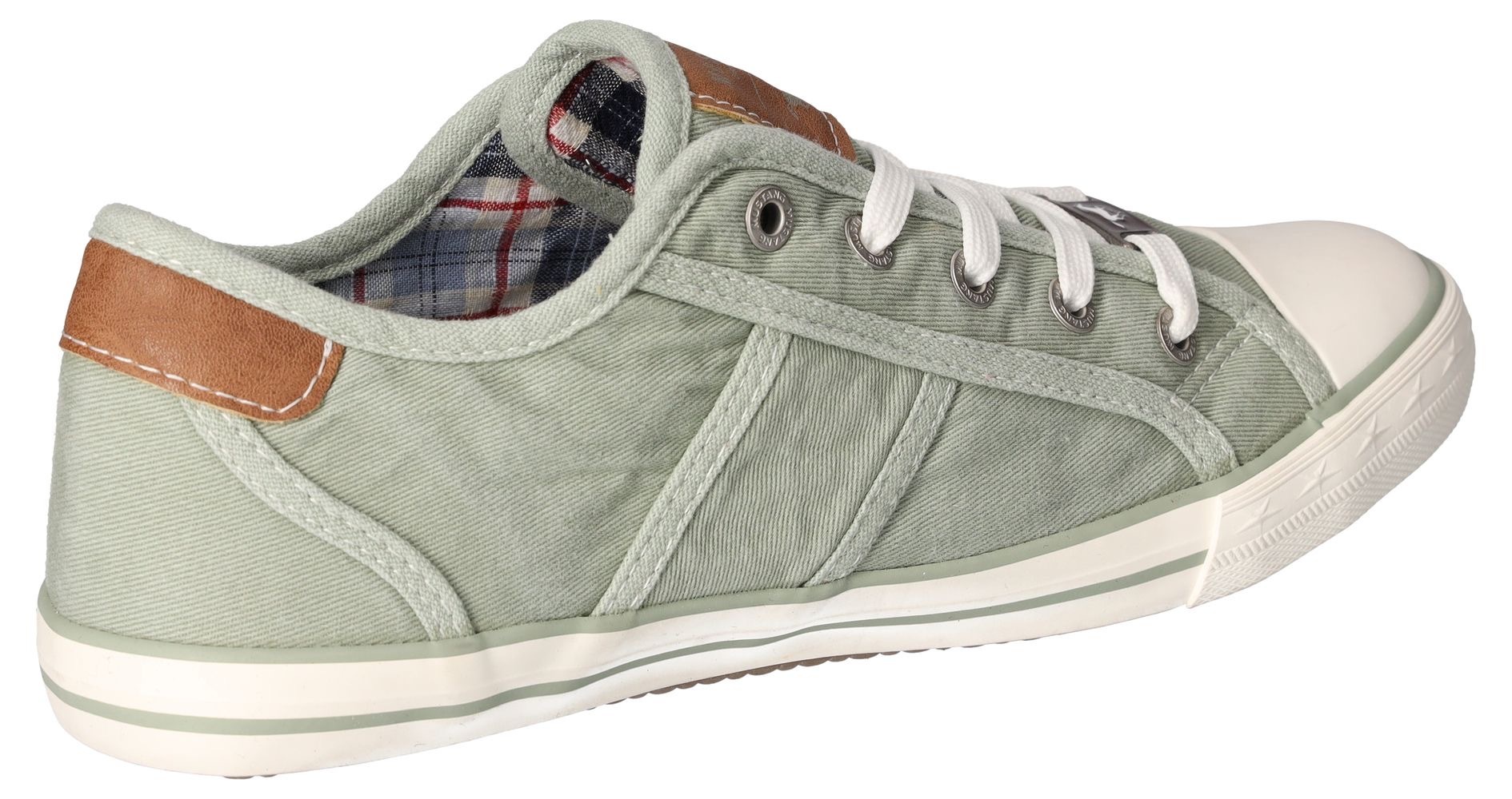 Mustang Shoes Sneaker, Freizeitschuh, Halbschuh, Schnürschuh mit Mustang Markenlabel