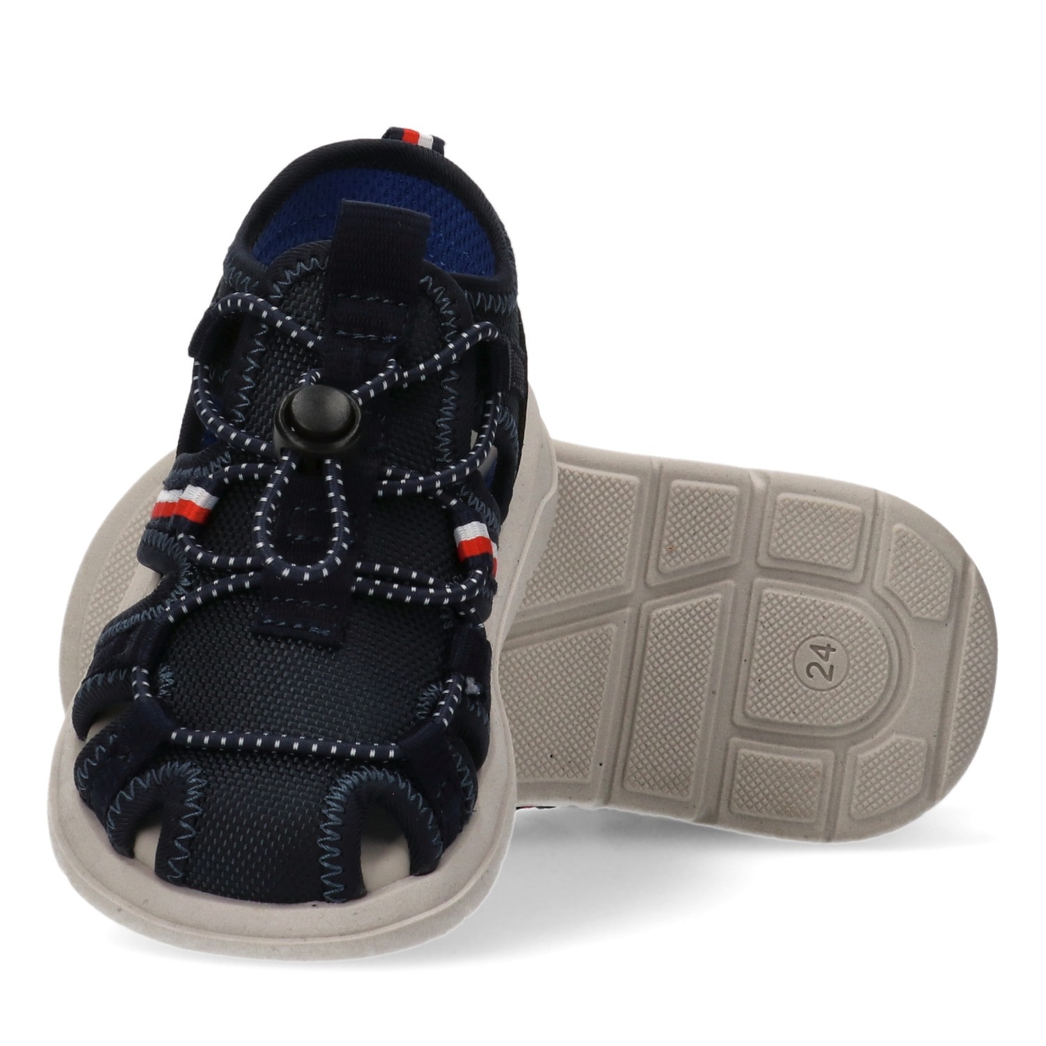 Tommy Hilfiger Sandale  Trekking Schuh, Sommerschuh mit praktischem Schnellverschluss